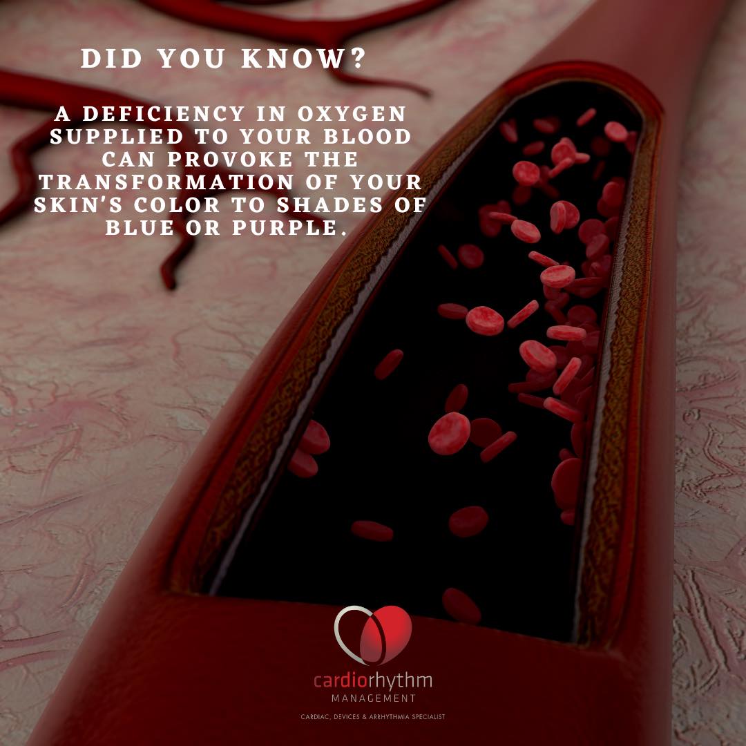 Dr - Did you know? A deficiency in oxygen supplied to your blood can ...