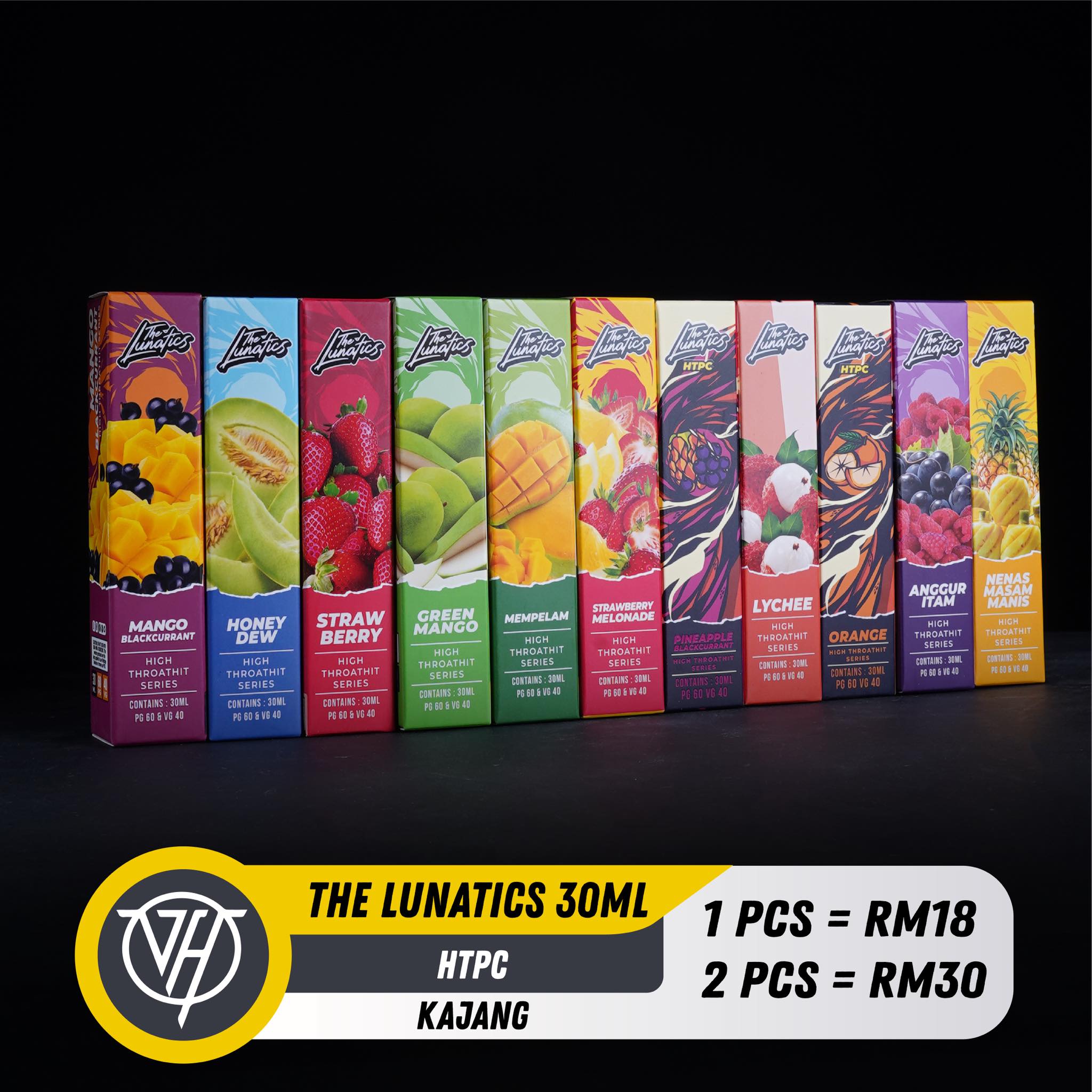 🔥THE LUNATICS HTPC🔥 👉🏼 Rm18 : 1btl ,... - Vapor Hub Kajang | Facebook