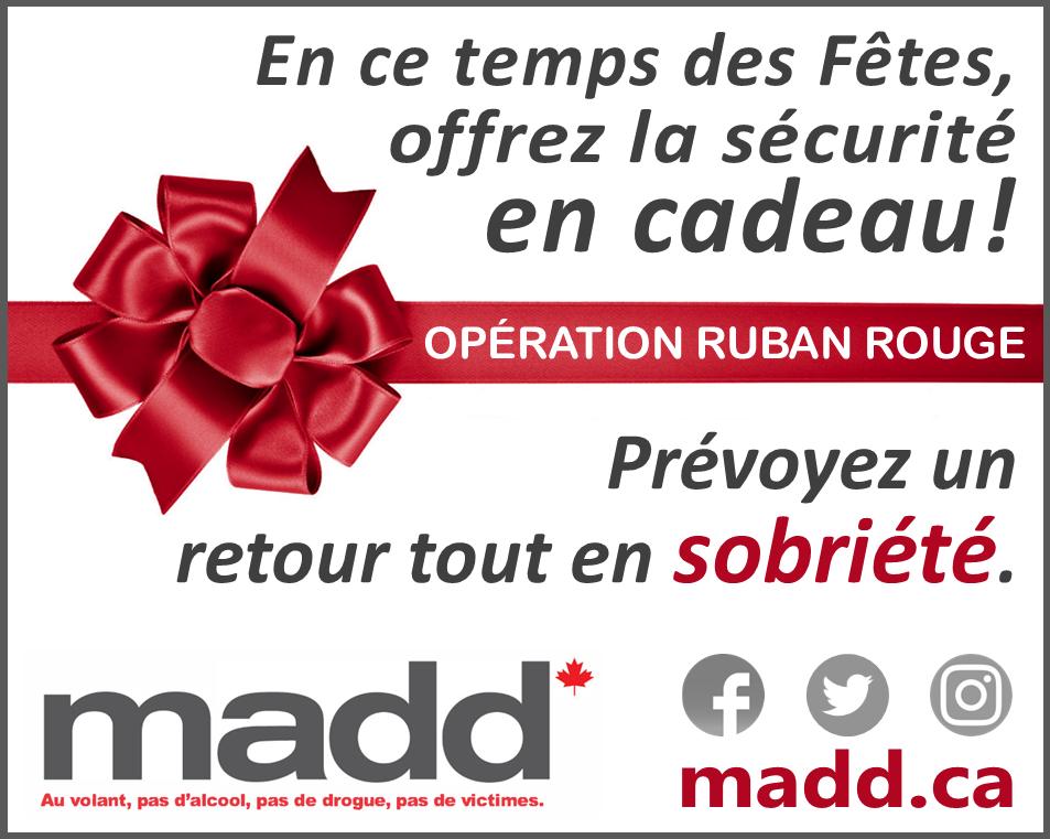 OPÉRATION RUBAN ROUGE - La... - Municipalité d'Oka | Facebook