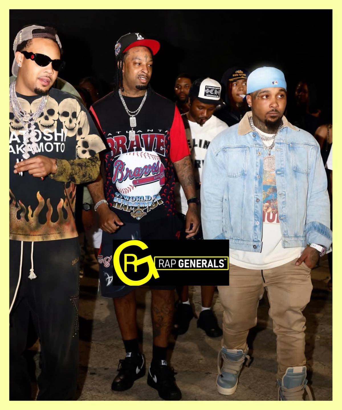21 Savage, Doe Boy & G Herbo linked up ?