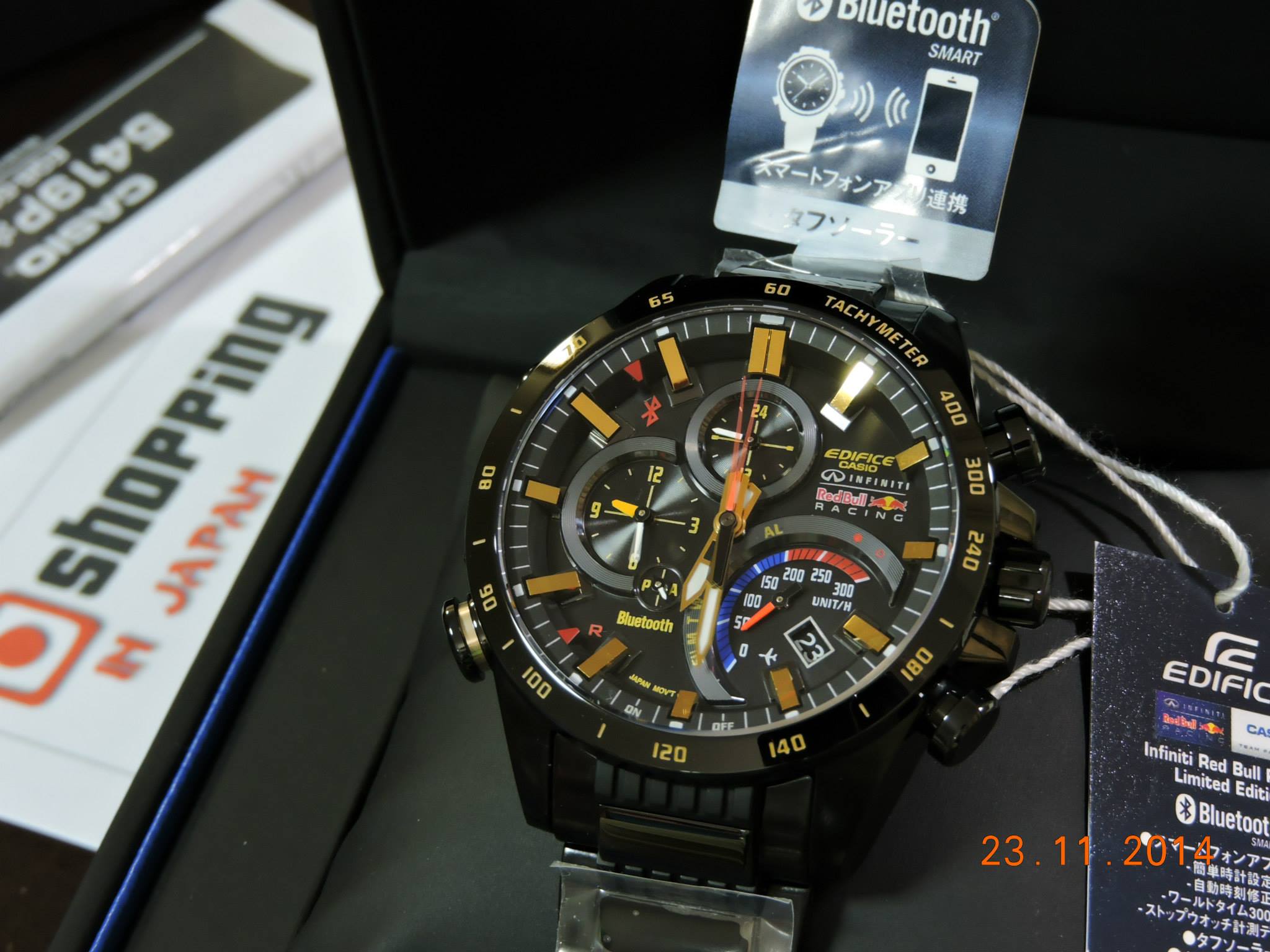 Shopping In Japan .NET - LIMITED EDITION! Casio Edifice Red Bull 