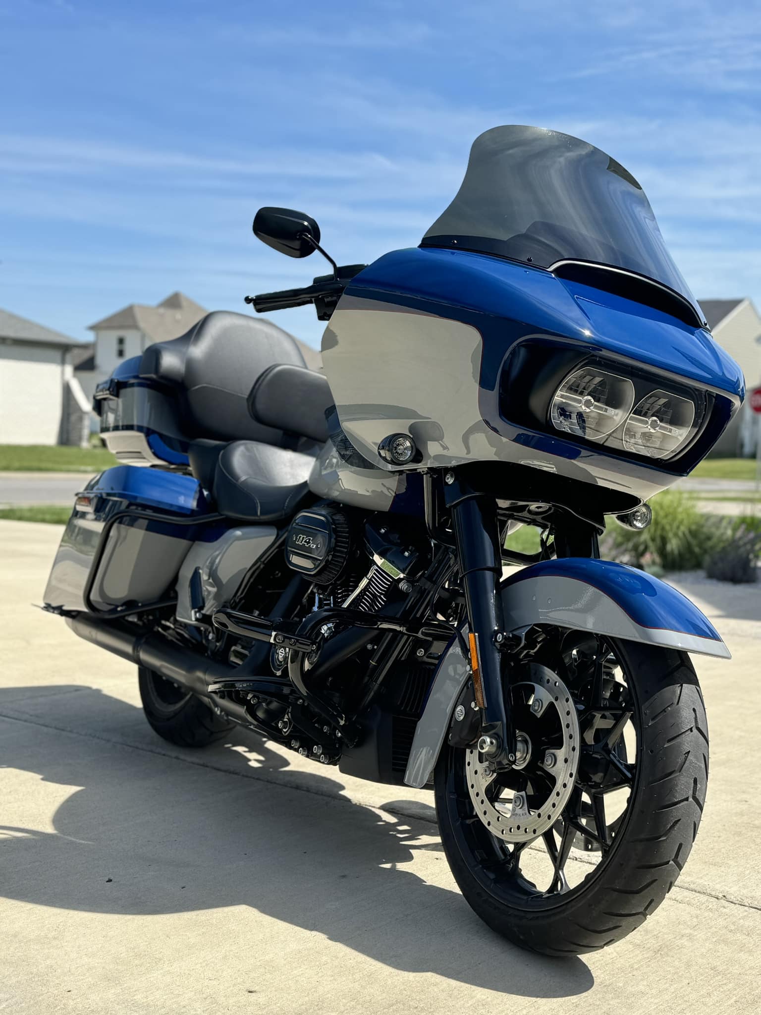 First ride with my new Harley-Davidson M8