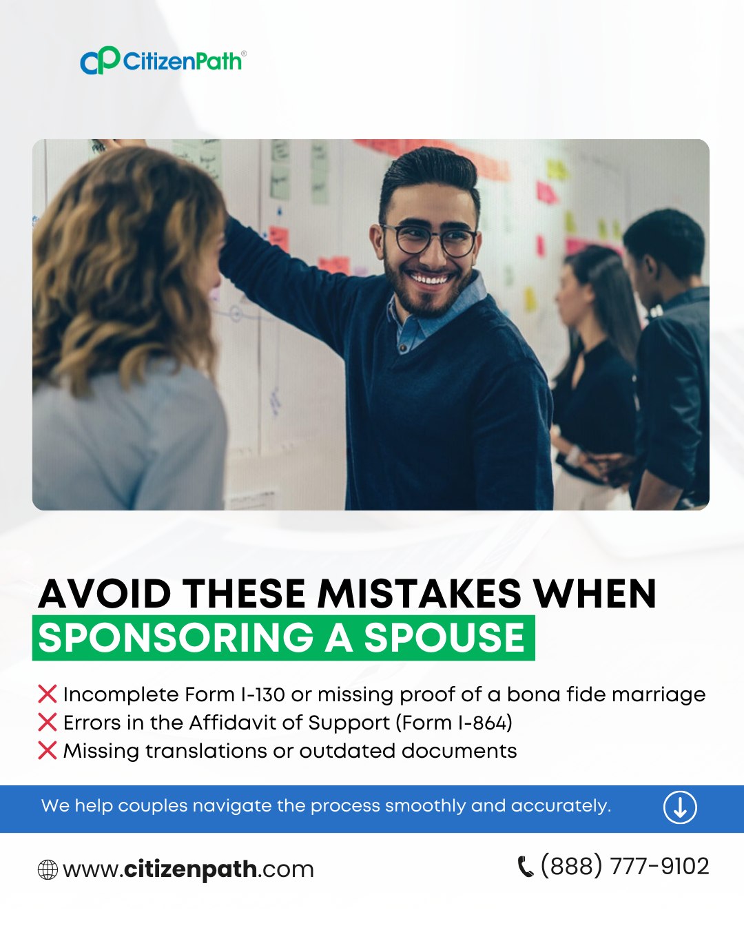 Moelfryn - 💍 Sponsoring your spouse for a Green Card is... | Facebook