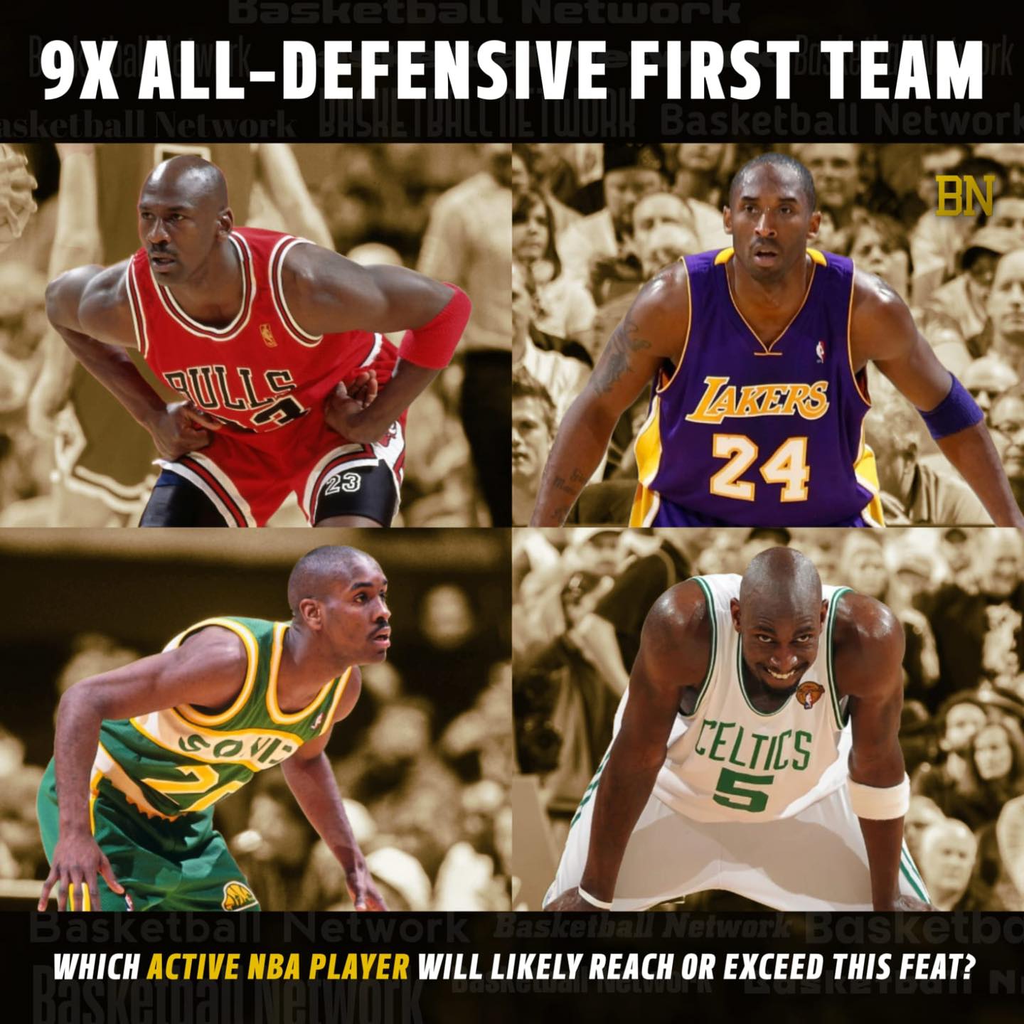 ?️ Elite defenders: In the history of NBA, only 4 players have 