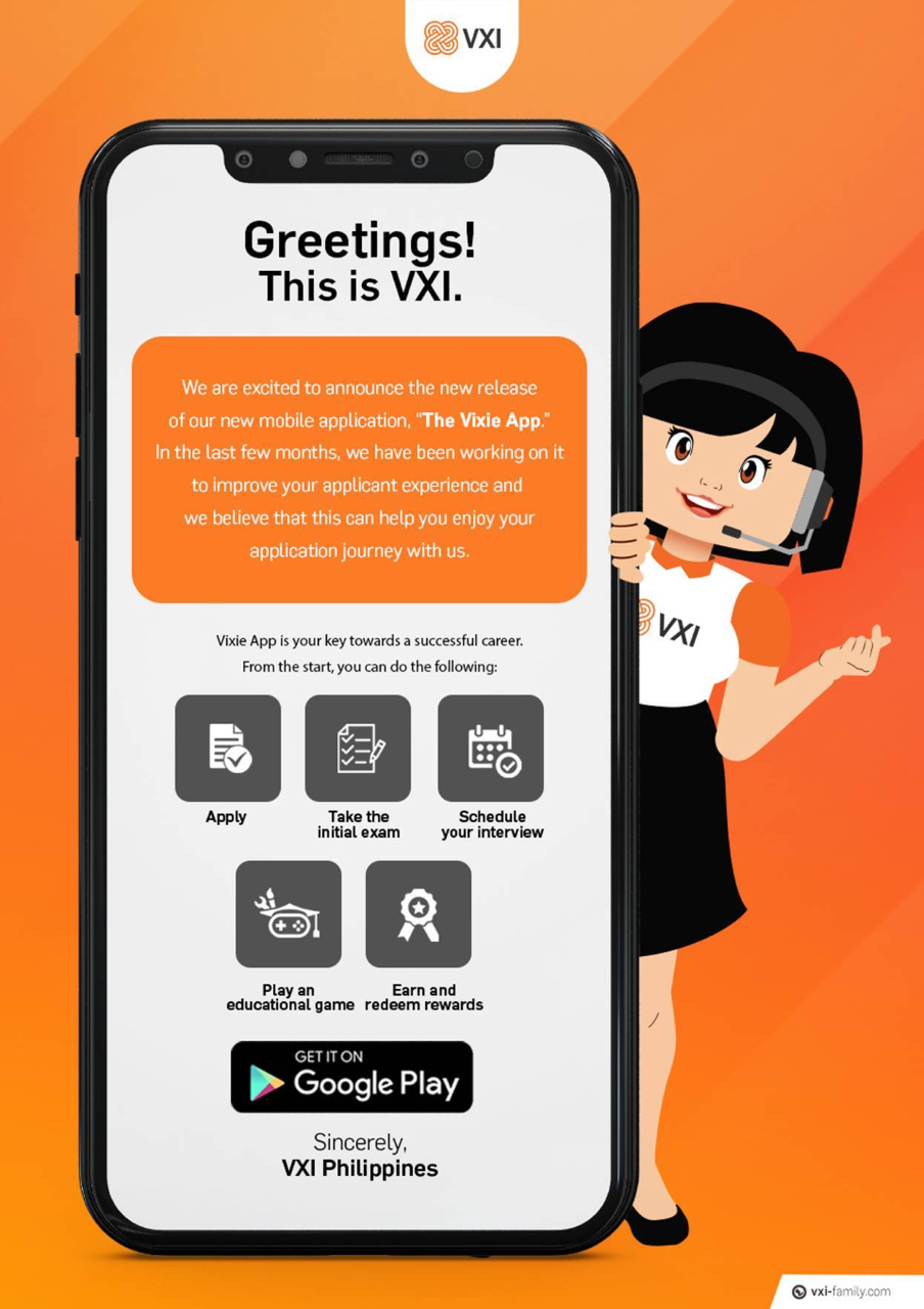 VXI's new mobile application 