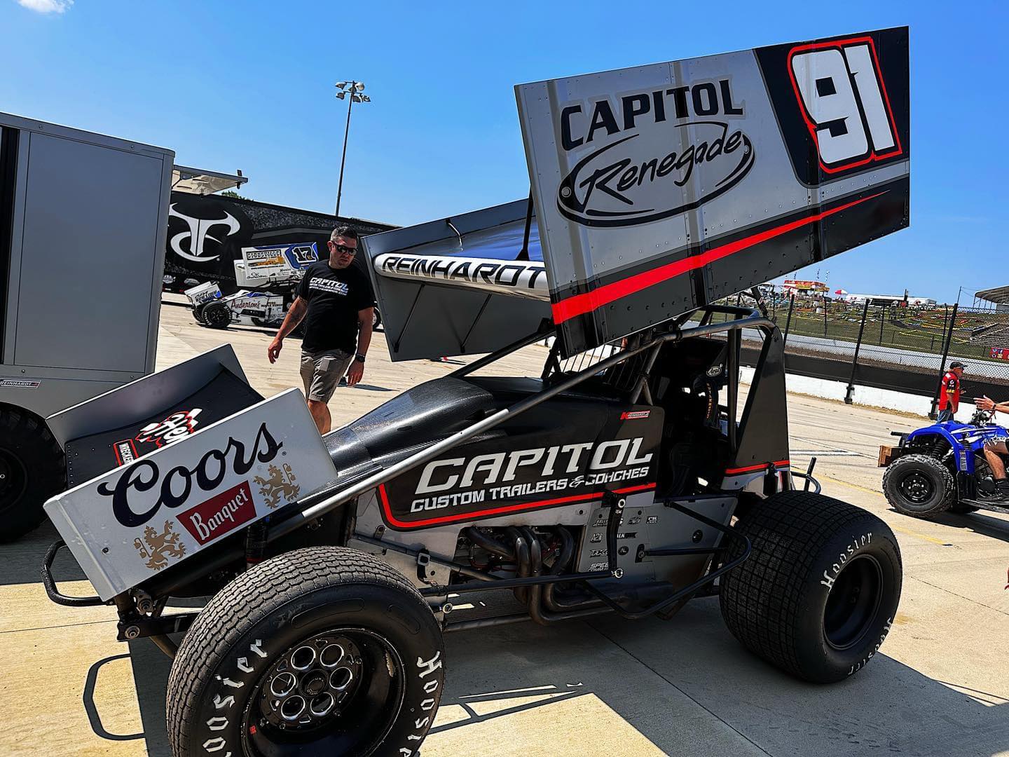Kyle Reinhardt - After starting 14th, Kyle cracked the top...