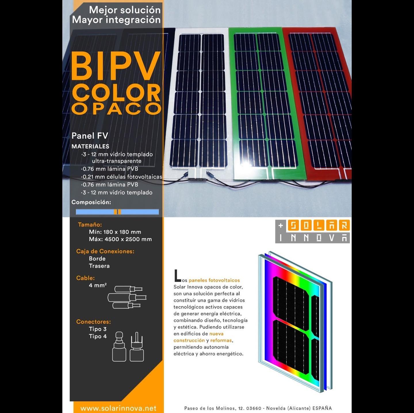 Solar Innova - BIPV Color opaco @solarinnova... | Facebook