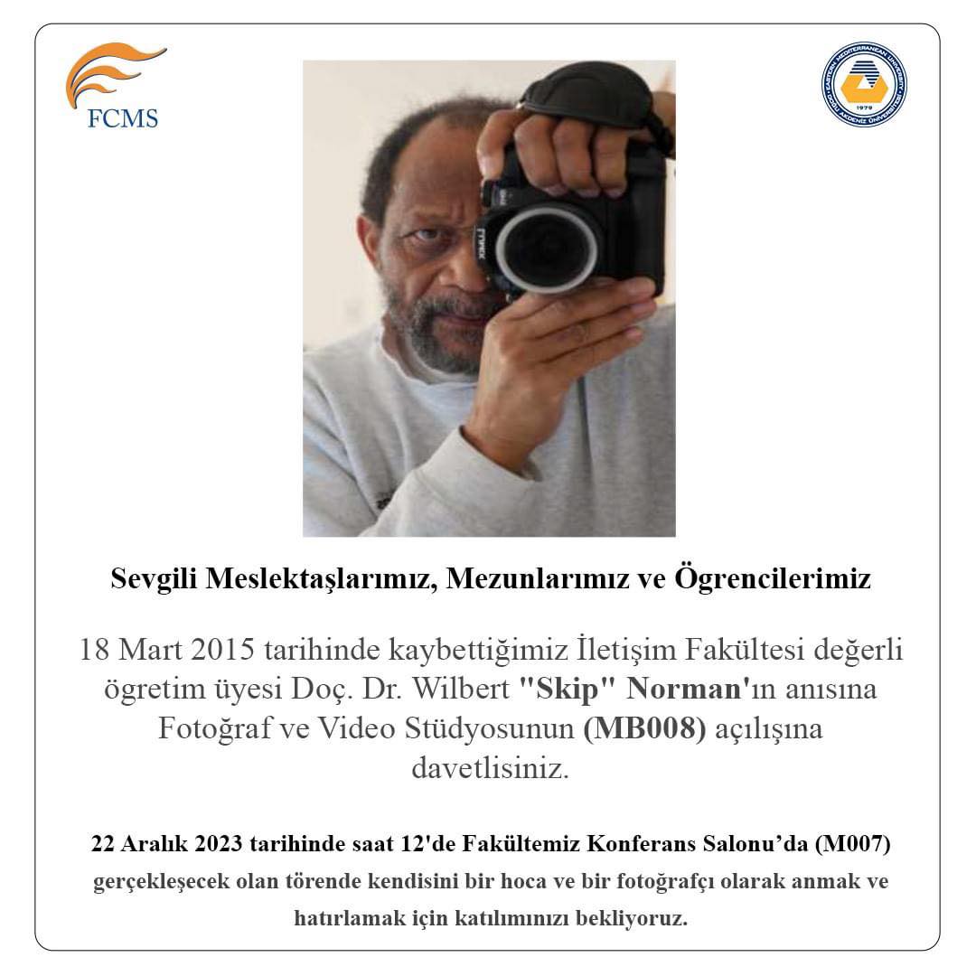 📌İletişim Fakültesi'nin... - Eastern Mediterranean University