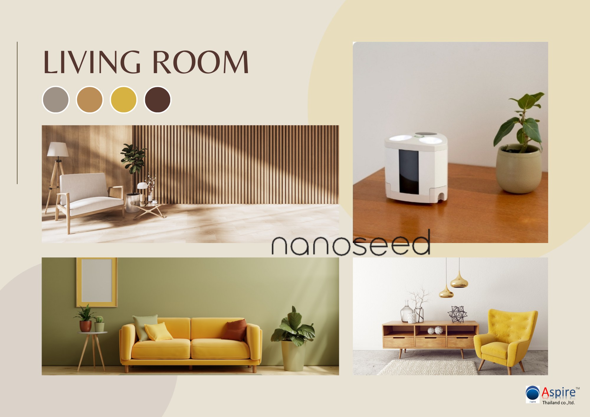 Aspire - 🛋️ Living Room = Relaxing Room ให้ทุกมุมพักผ่อน อบอวลด้วยอากาศ ...