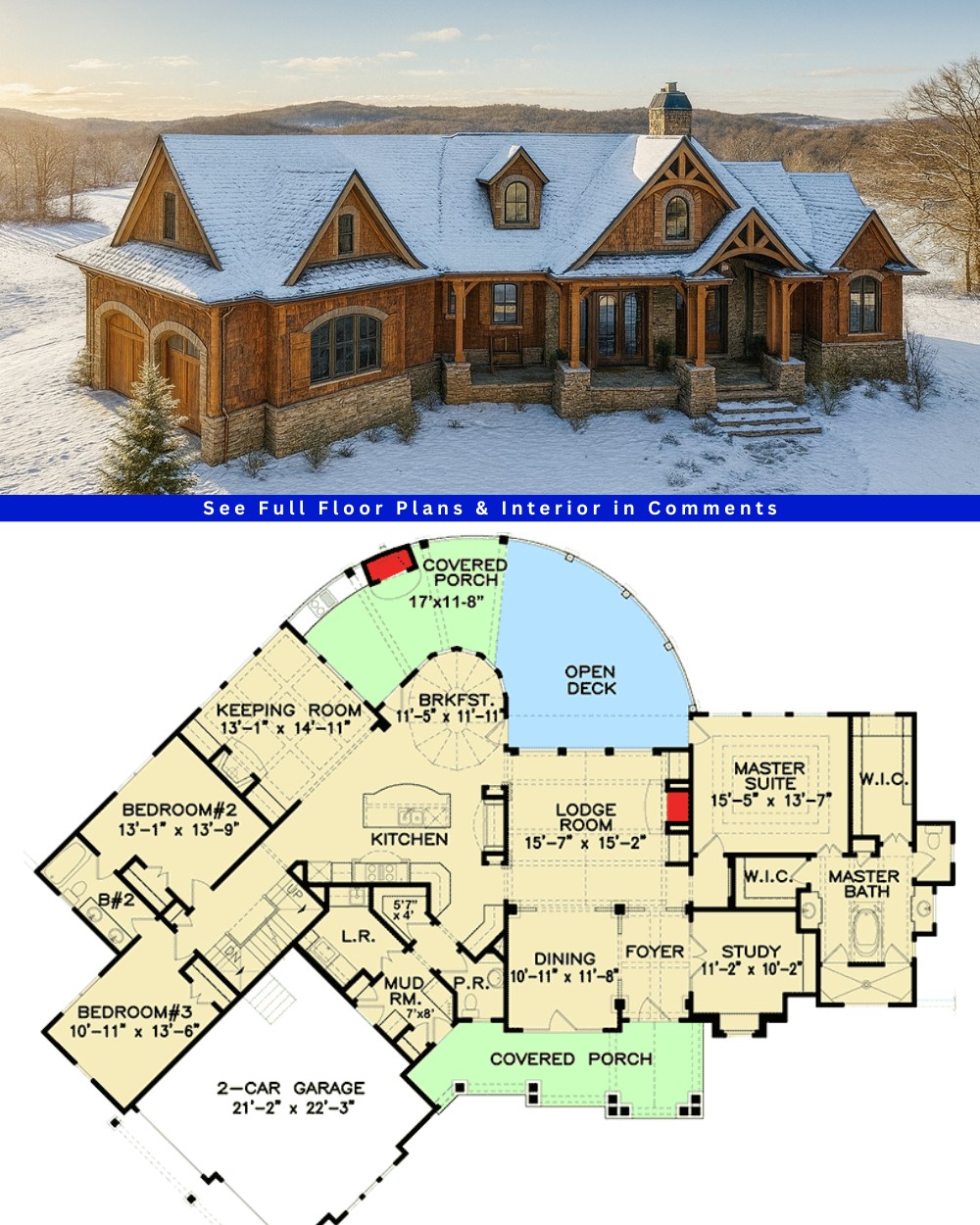 Your Nifty Home - Explore this Stunning Mountain Craftsman... | Facebook