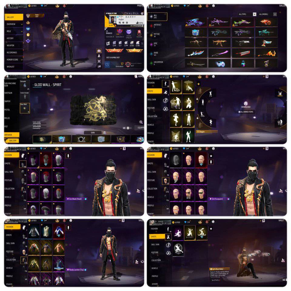 Sweet acct for sale 3 evos 1 fist 3 entrance Dope gun skins