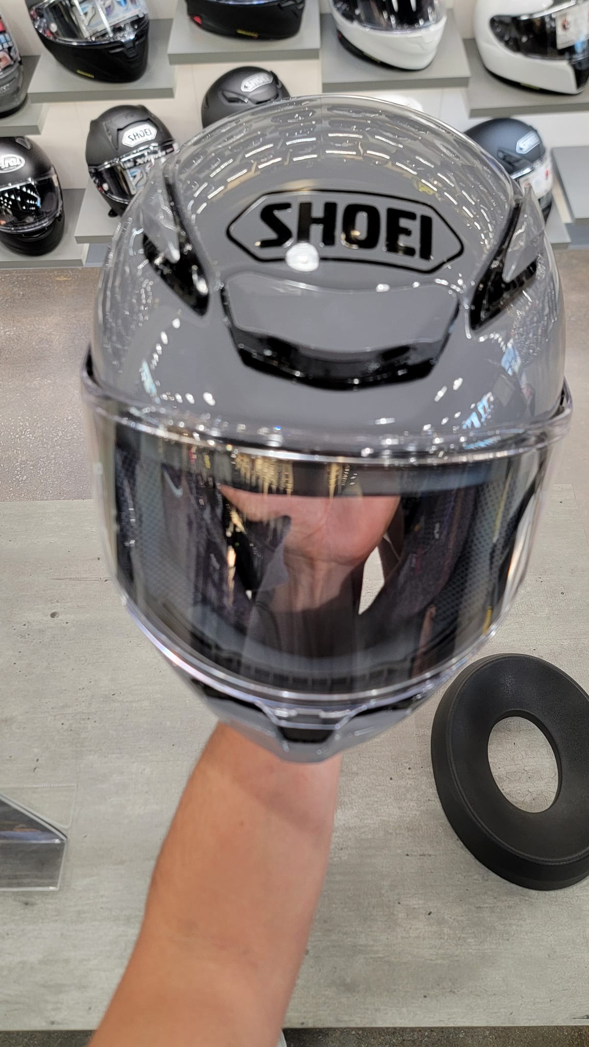 is the shoei gt air snell approved GT-Air 3 Discipline Helmet - TC-2 airtight window beading offers a wind and waterproof seal of the shield Shoei GT-Air Helmet Review |