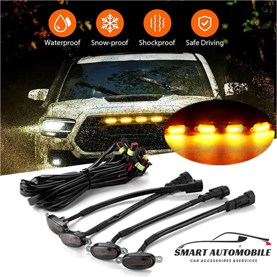 Feux extérieurs de voiture feux de position latéraux LED, 10 pièces