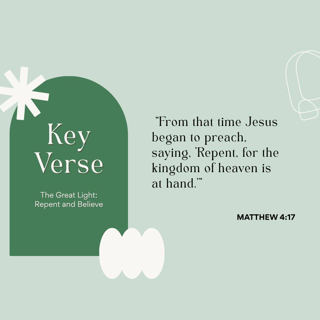 Diocese - Jesus’ first message was a call to turn our lives around ...