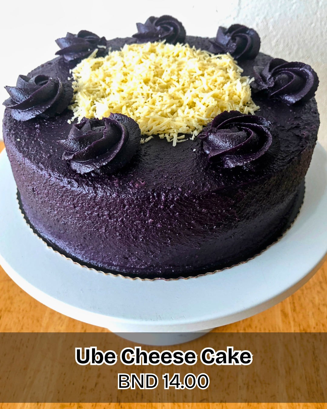 Ren - Ube Cheese Cake is a Filipino fusion dessert that merges the ...
