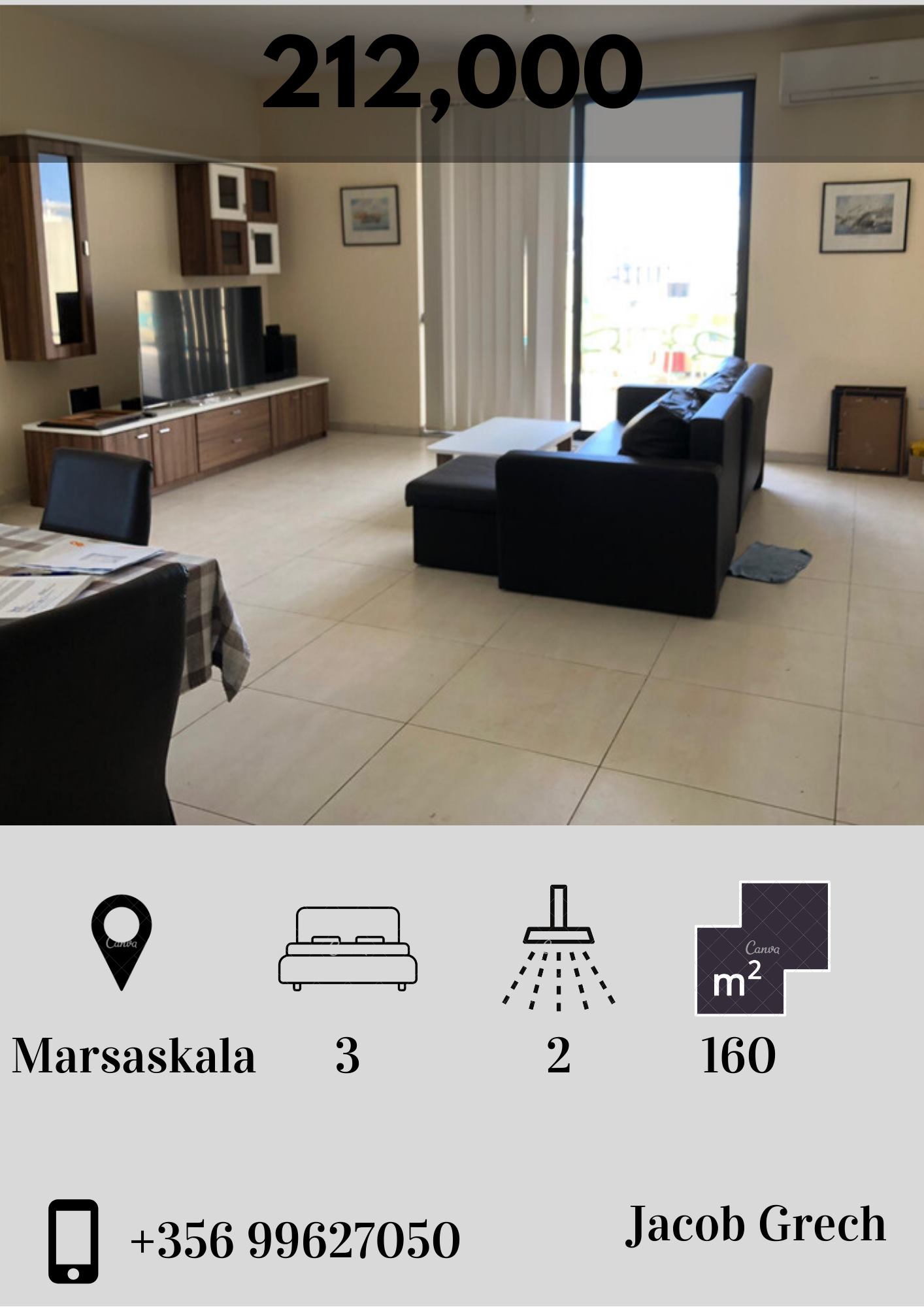 ️Marsaskala 160 sqm... - Quicklets & Zanzi Homes - Fgura | Facebook