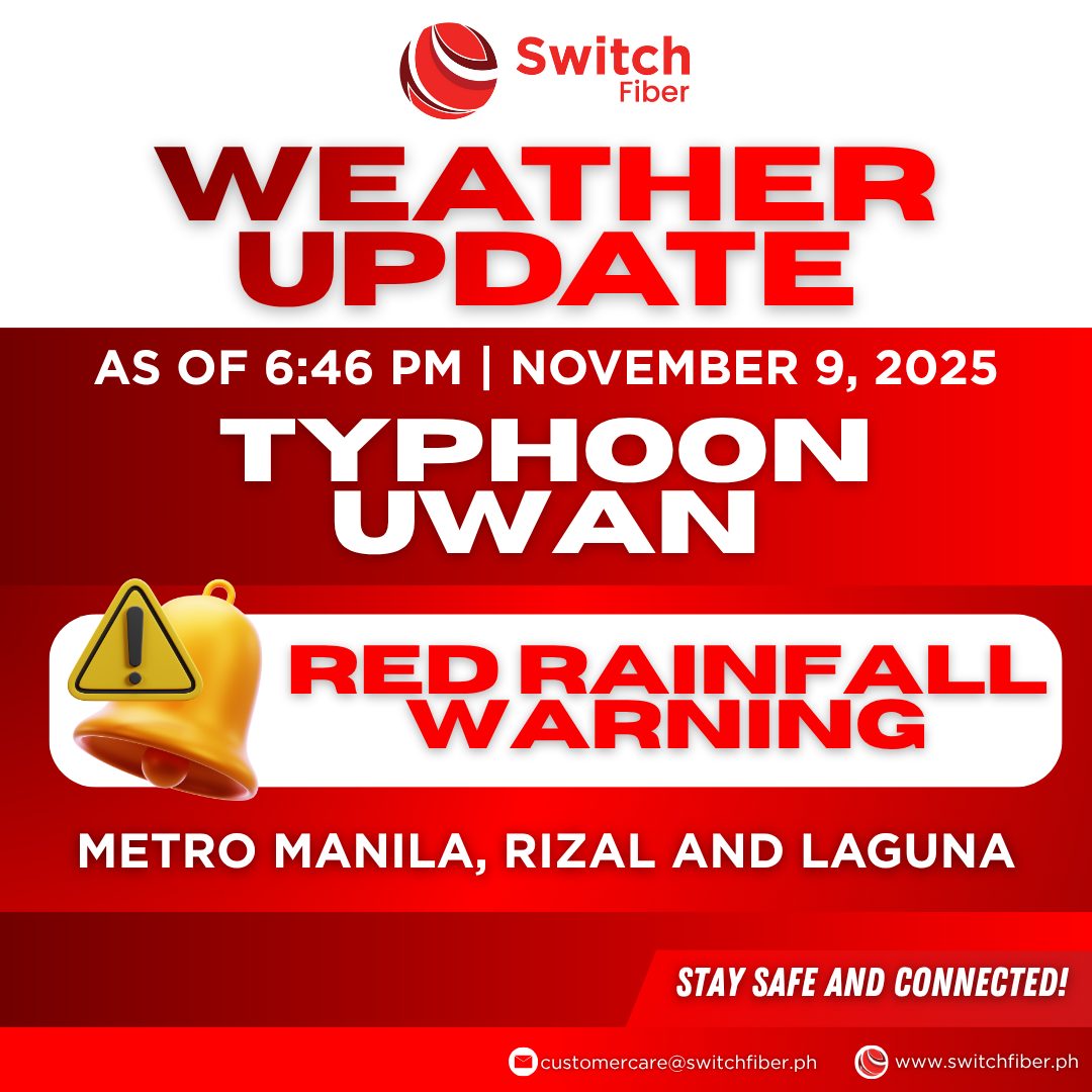 Switch - 🌧 WEATHER UPDATE: Typhoon Uwan has triggered a RED RAINFALL ...