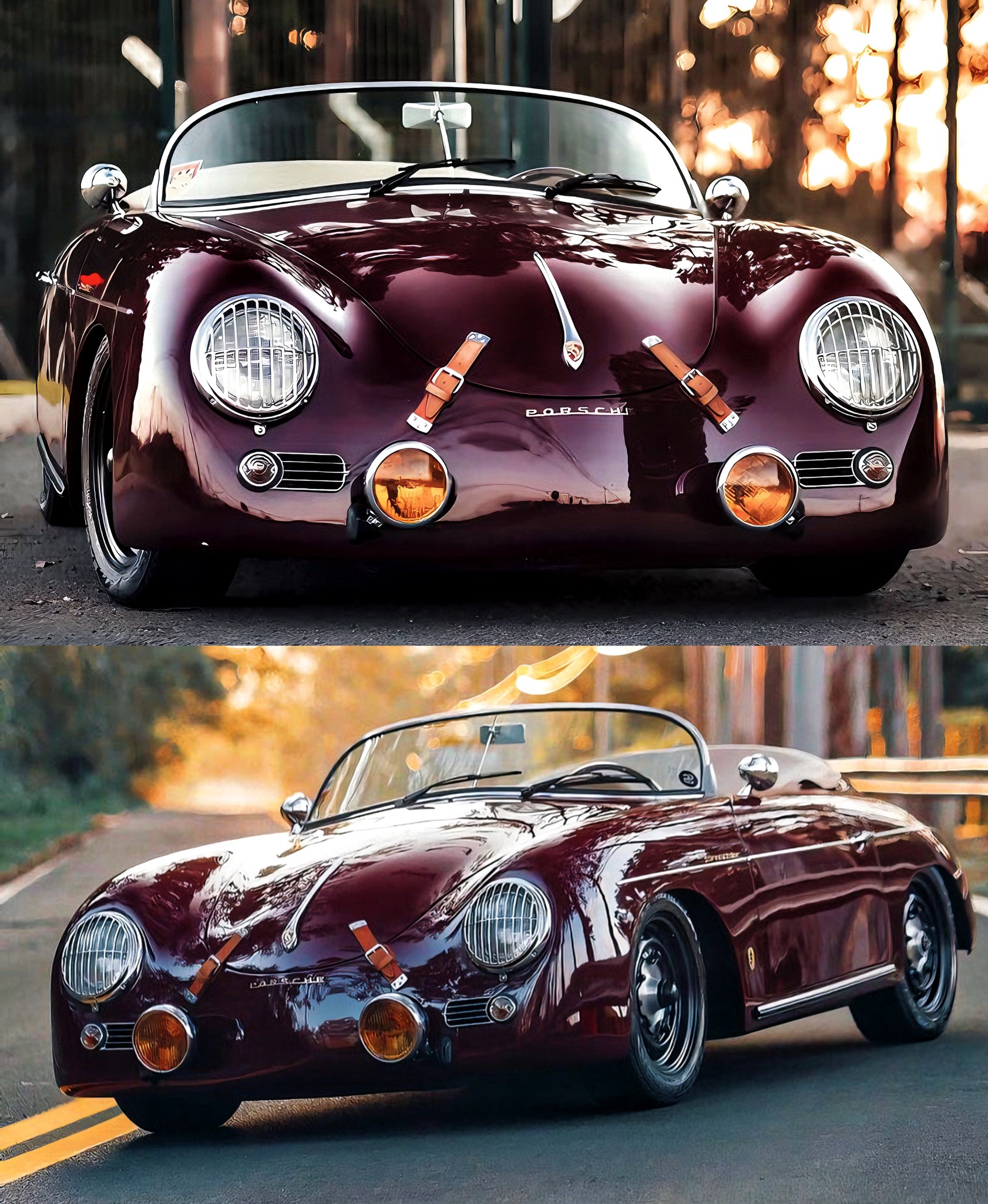 This Porsche 356 Speedster looks absolutely mean in green with