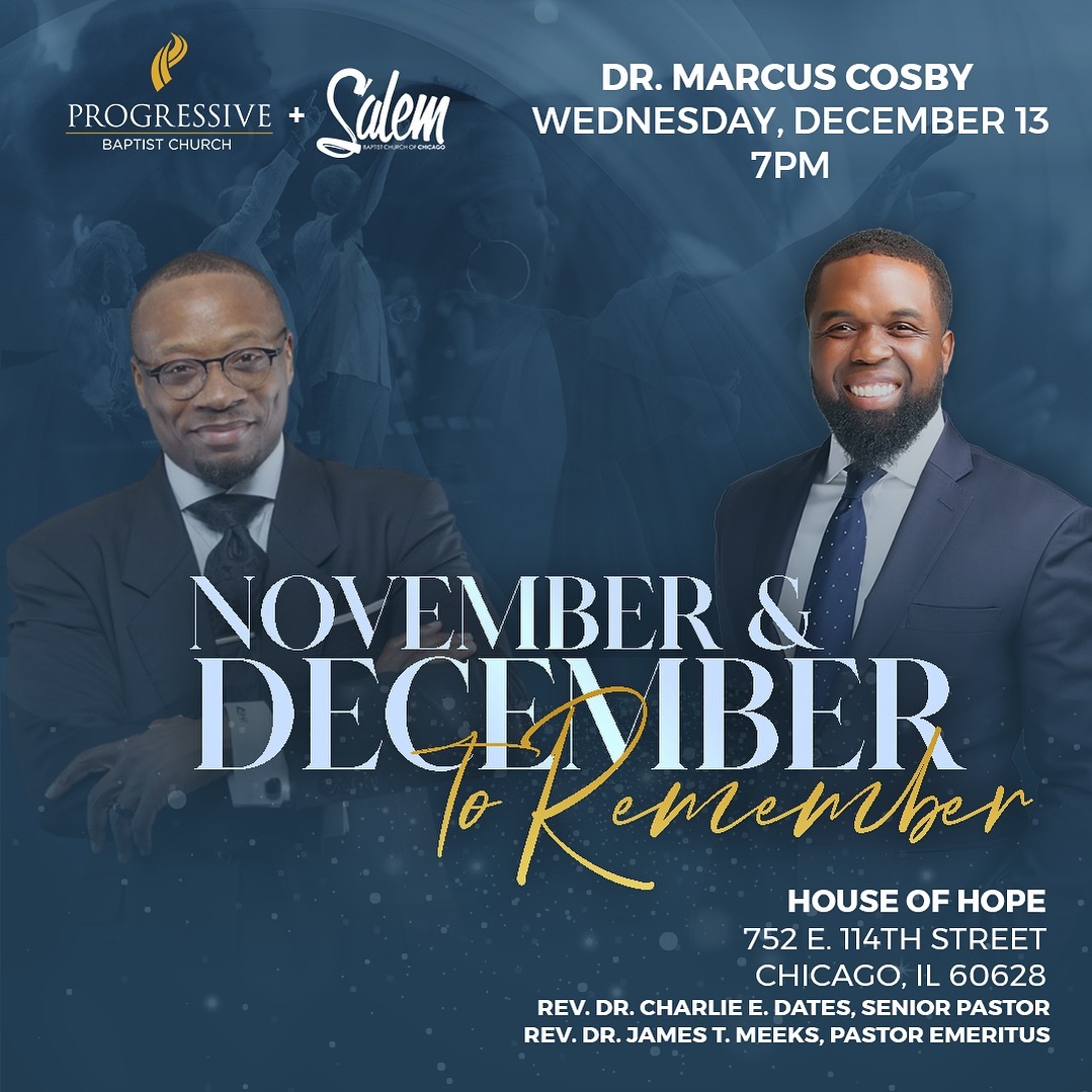 The Official - Salem special guest Dr. Marcus Cosby will be with us ...
