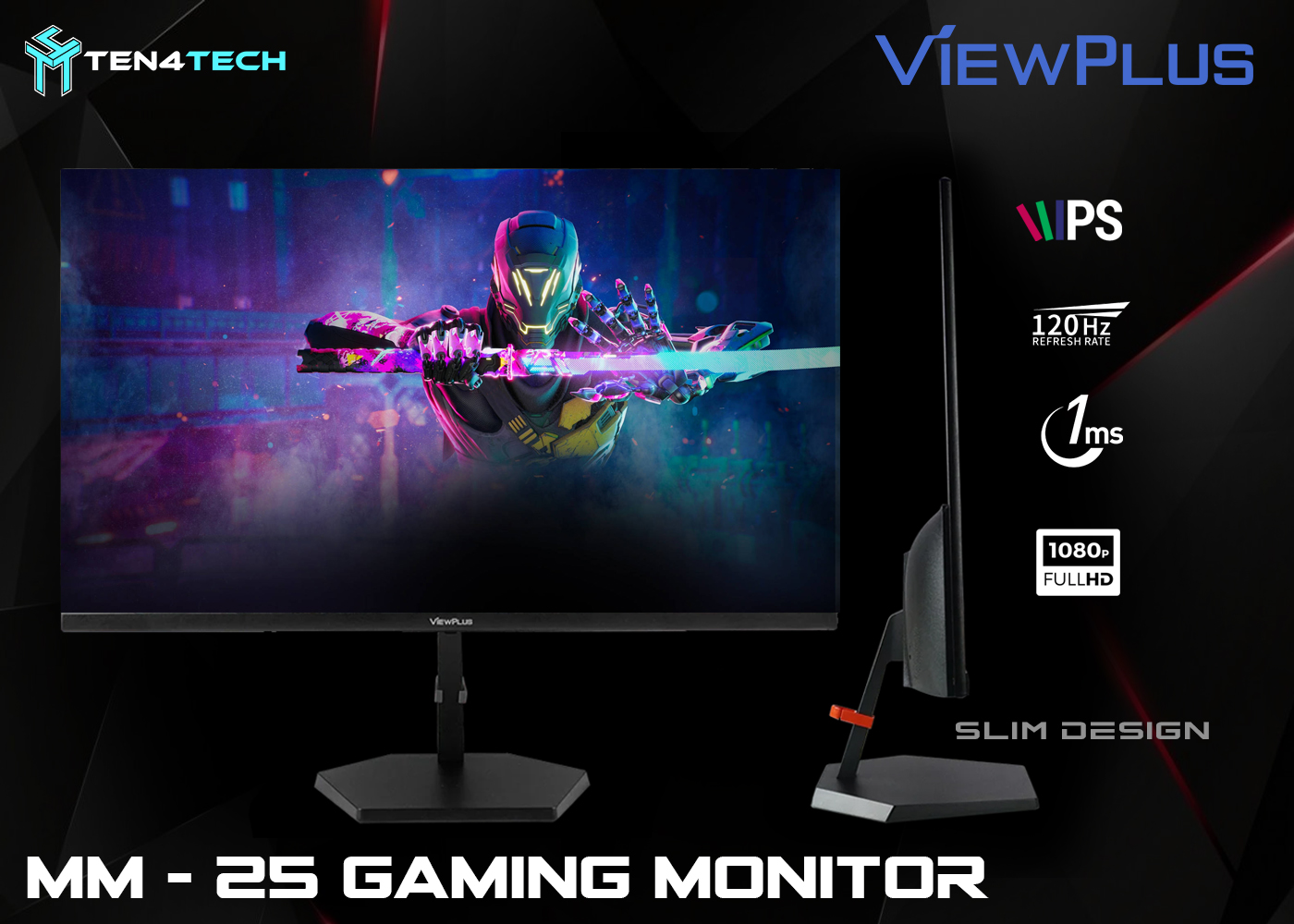 Ten4Tech - 🖥️ VIEWPLUS MM-25 24.5” FHD IPS MONITOR – NOW AVAILABLE AT ...