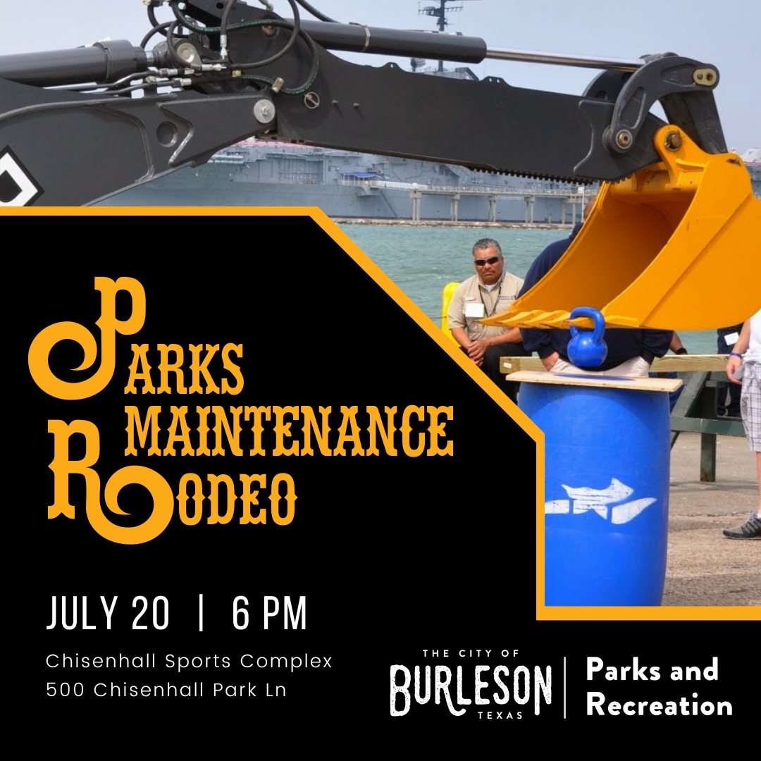 Our Parks Maintenance... - Burleson Parks and Recreation
