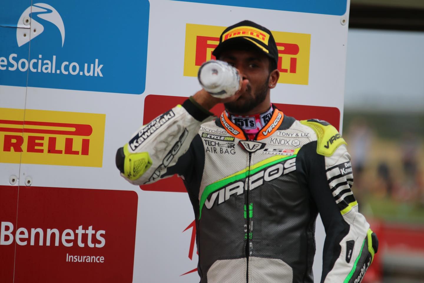 AsherDurham64 - We are all set up and ready to go for Round 6 at Brands ...