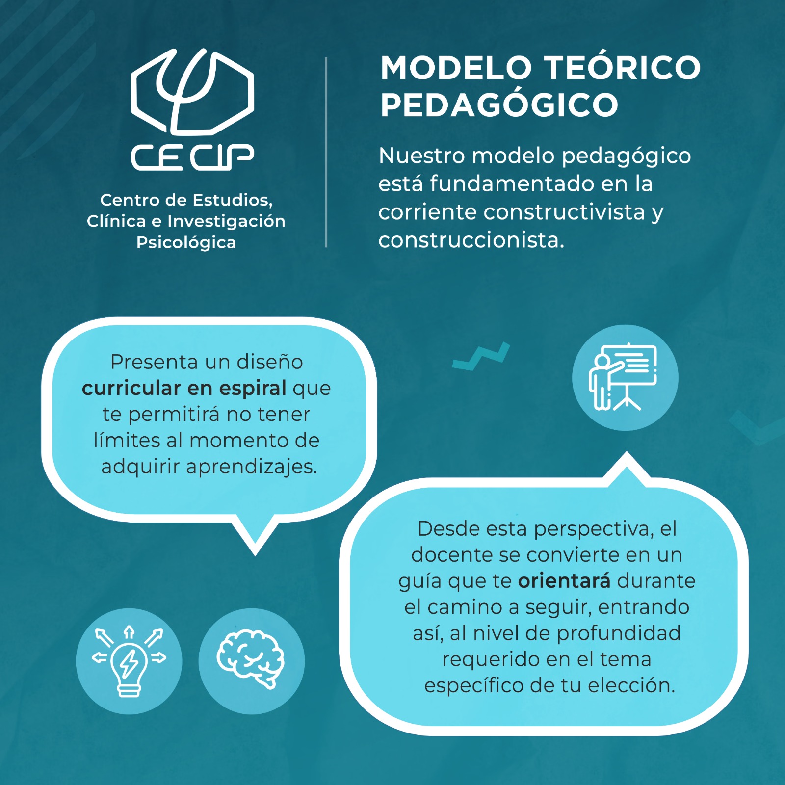 CECIP - ¿Ya conoces nuestro modelo teórico pedagógico? 🤓... | Facebook