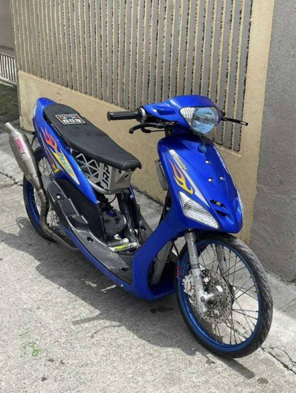Mio sporty setup with various modifications