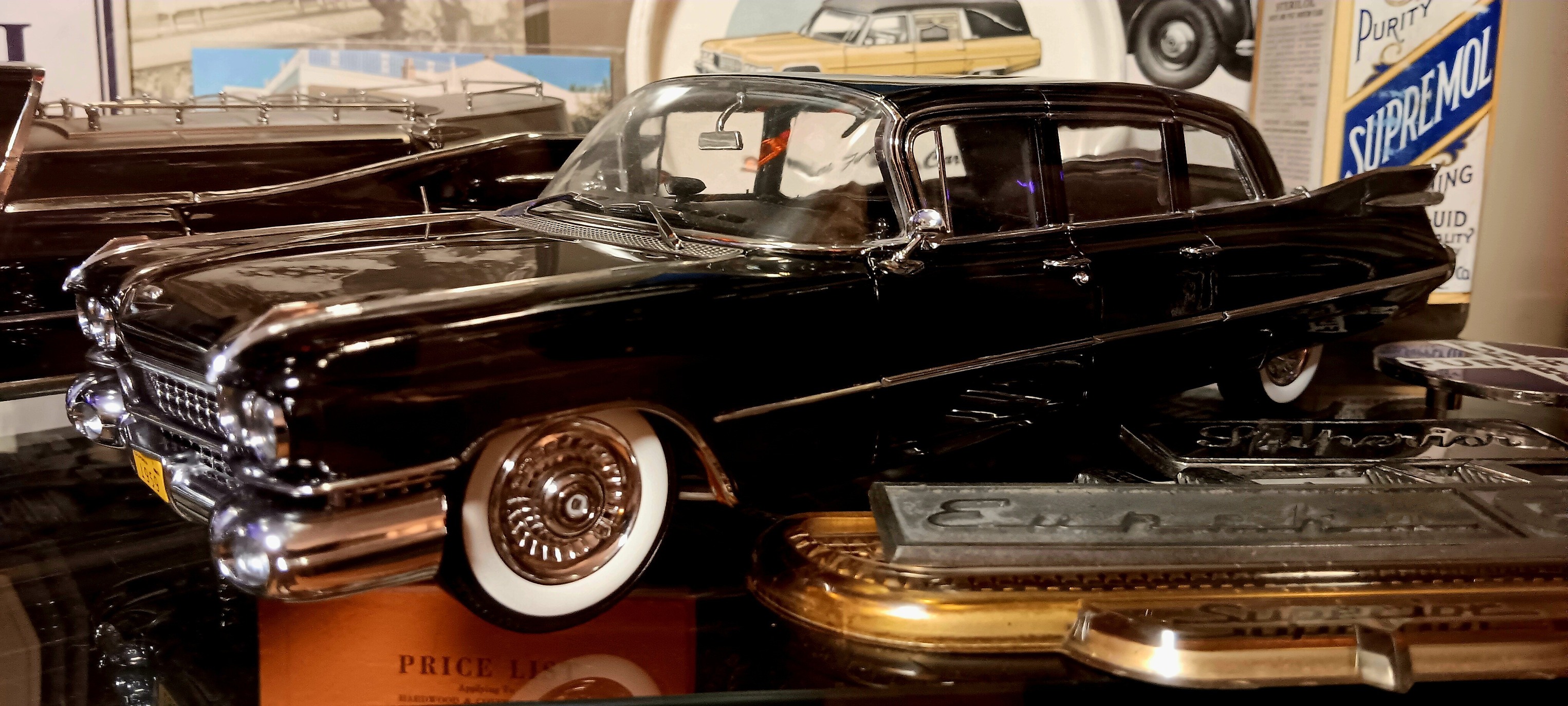1:18 scale precision miniatures diecast 1959 Cadillac limousine in 