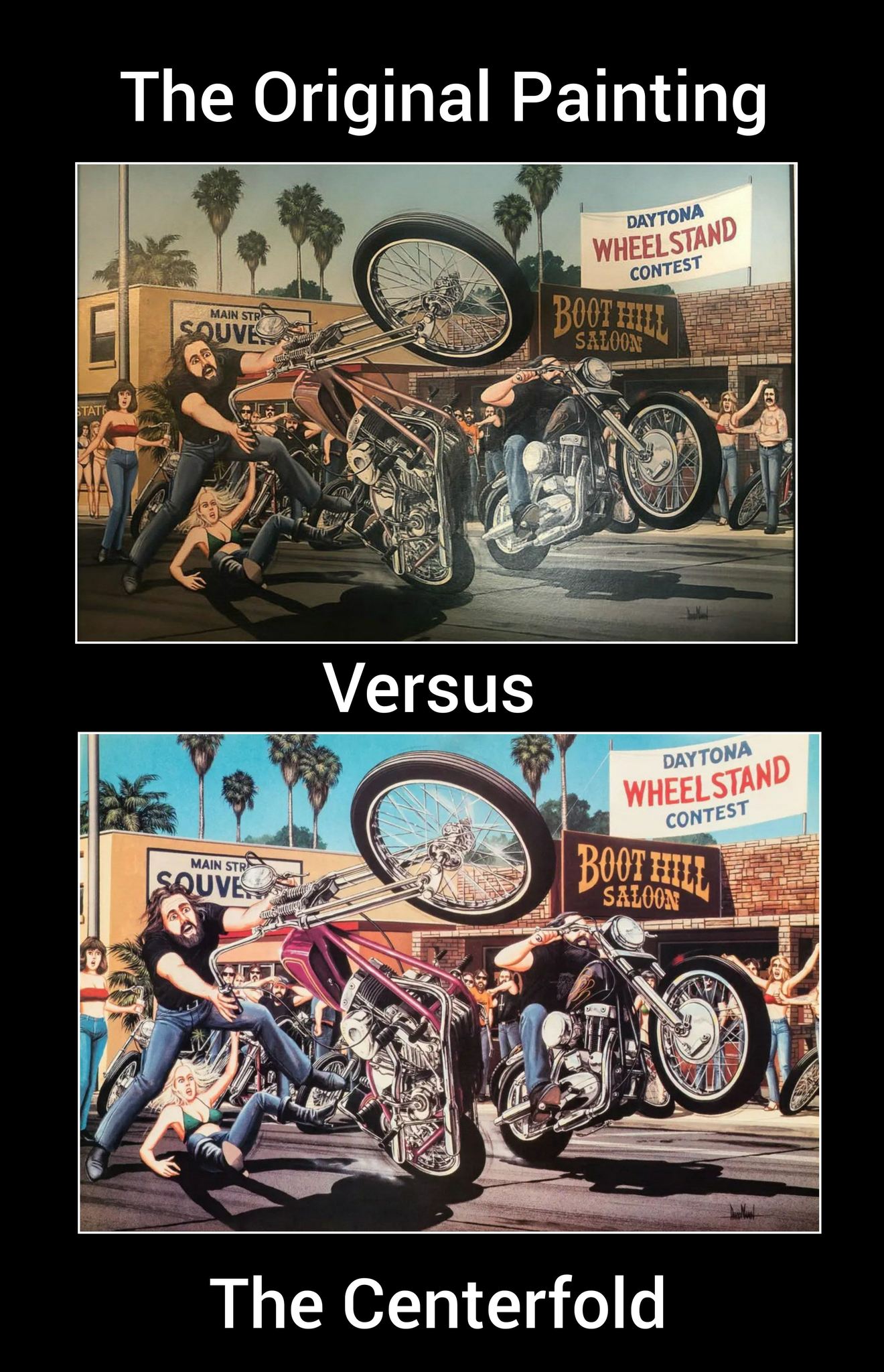 One of the 20+ pieces David Mann painted for Ed Roth before 