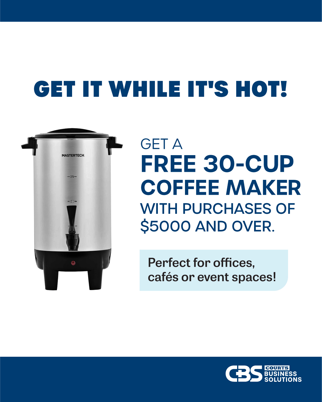 🔥 Get it while it’s hot! 🔥... - Courts Business Solutions | Facebook