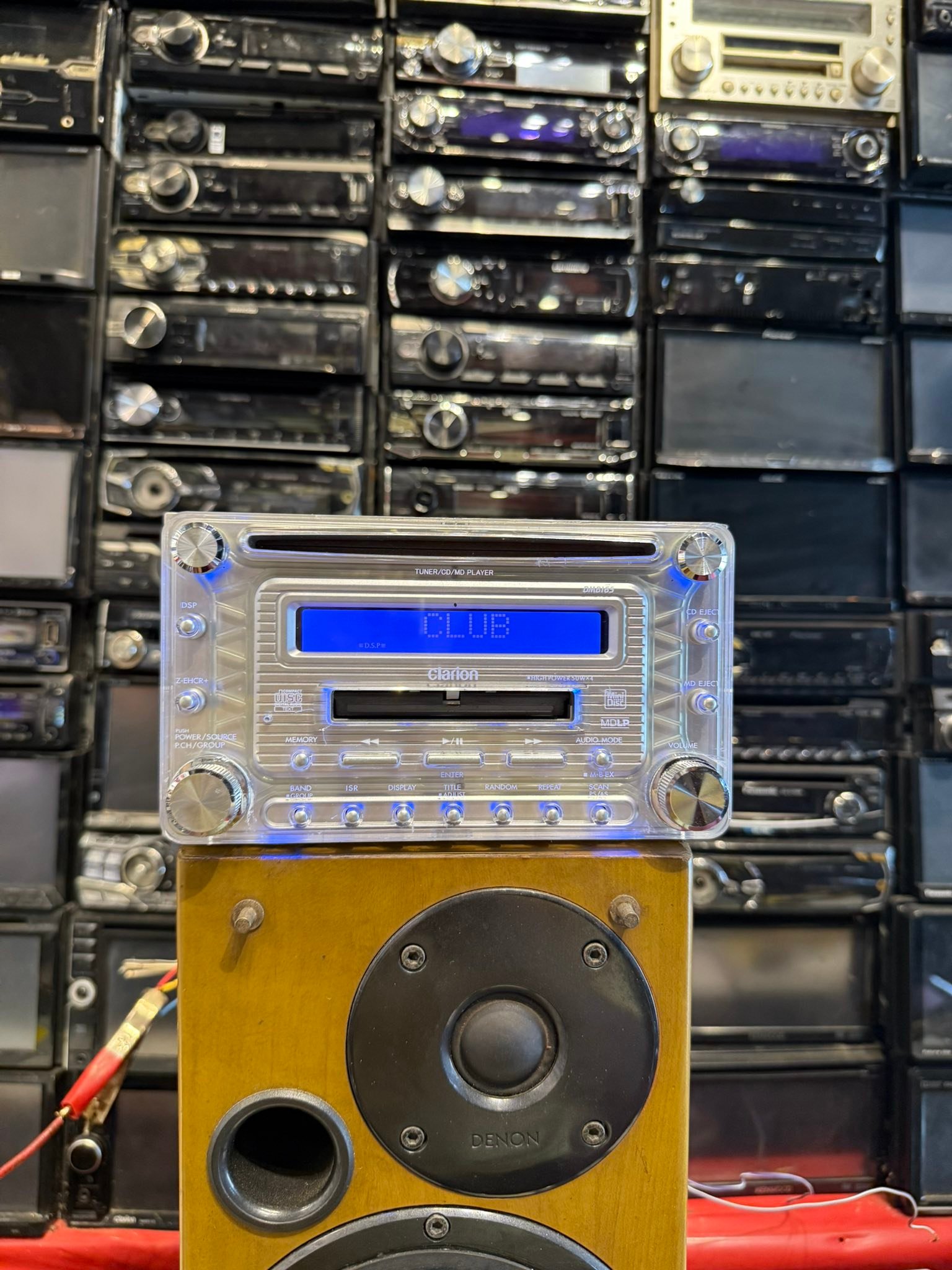 Clarion DMB165 DSP headunit for sale