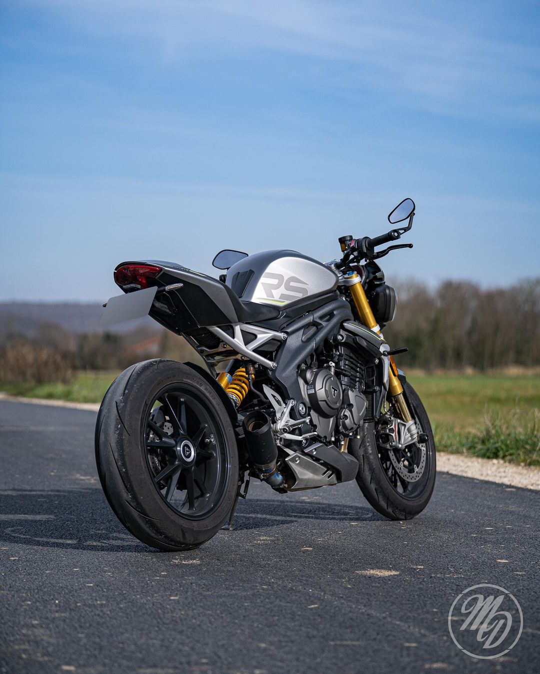 Austin racing exhaust on triumph speed triple?