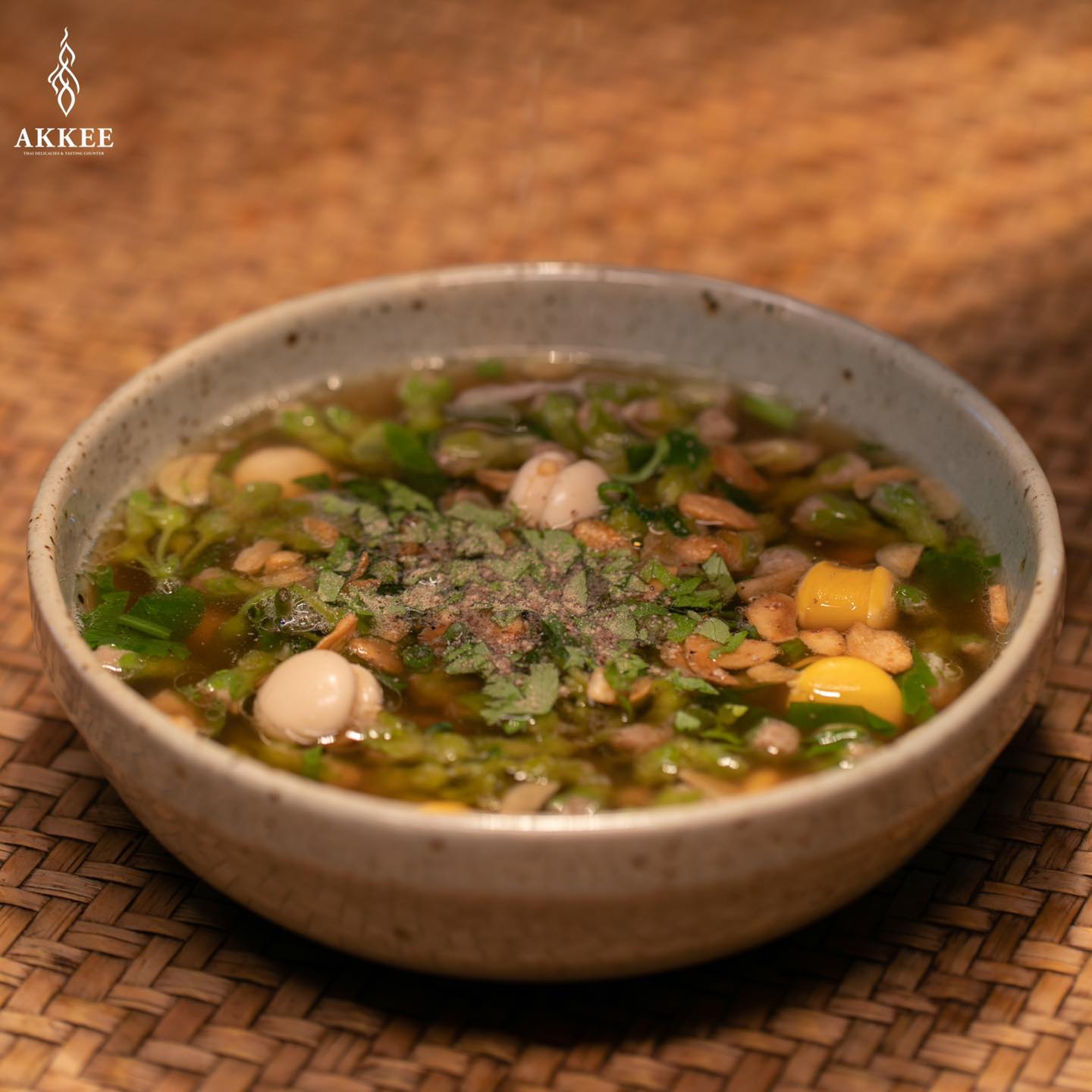 ต้มจืดดอกขจรยัดไส... - AKKEE Thai Delicacies & Tasting Counter | Facebook