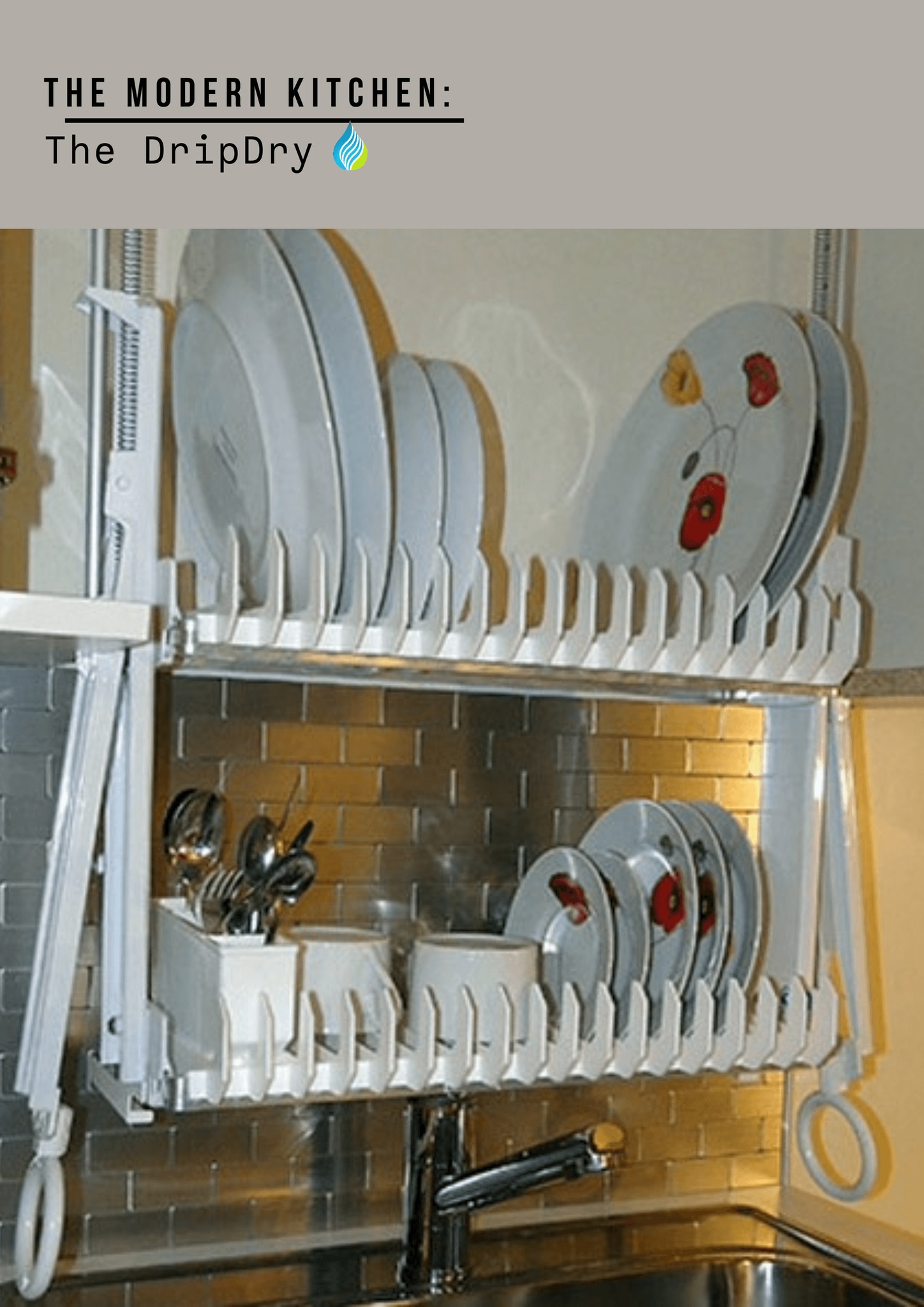The Drip Dry - Cabinet Dish Rack | New York NY