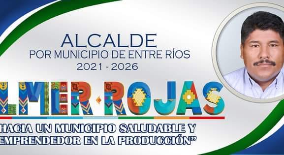 Elmer Rojas Mercado Alcalde 2021-2026