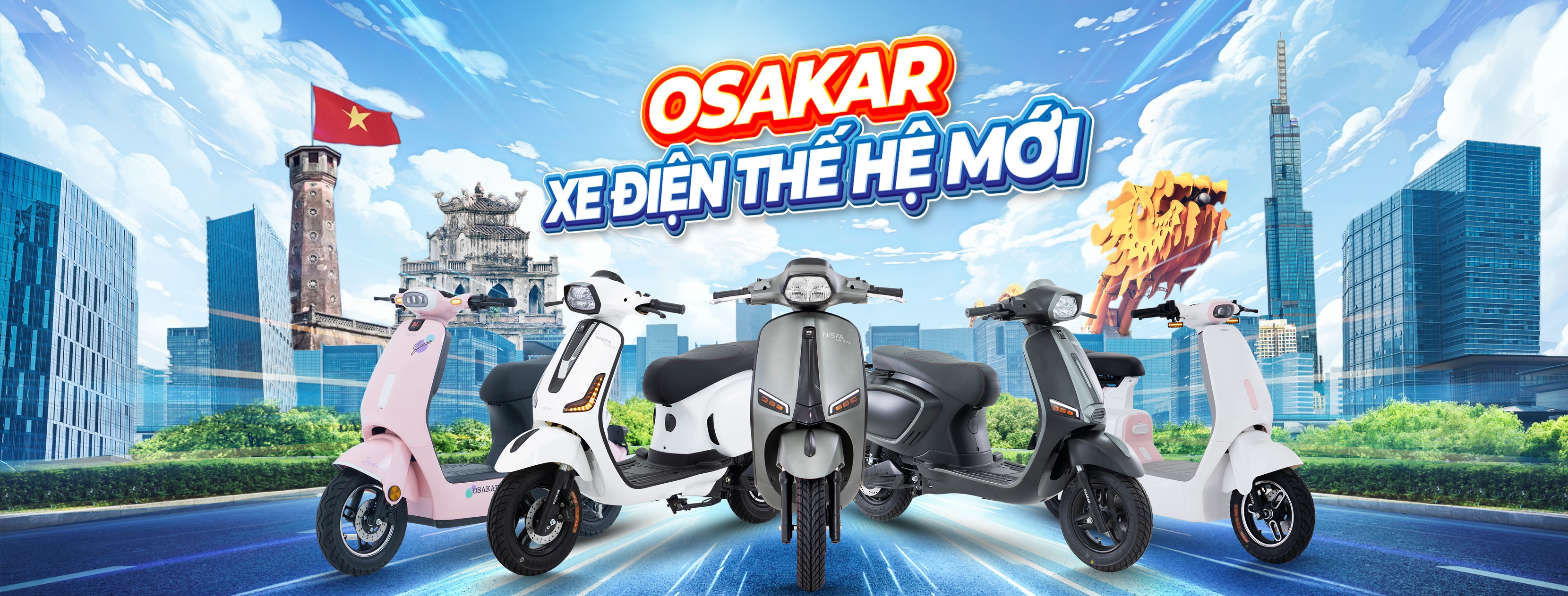 Xe Điện Osakar VN | Hanoi