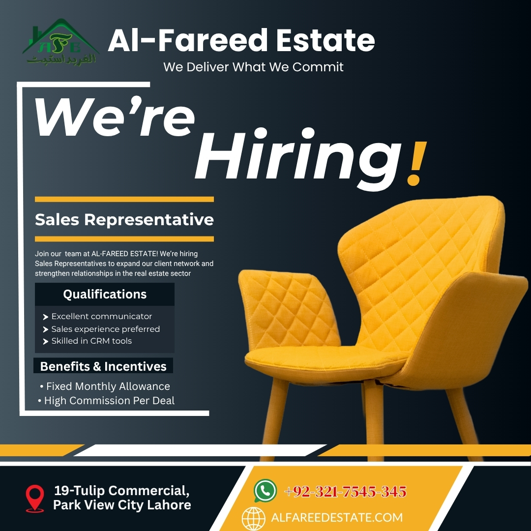 Al-Fareed Estate | Lahore