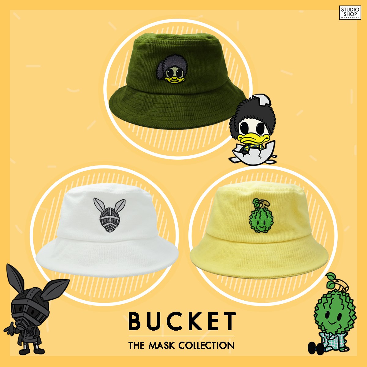 🧢 Bucket The Mask Collection... - Studio Shop Workpoint | Facebook