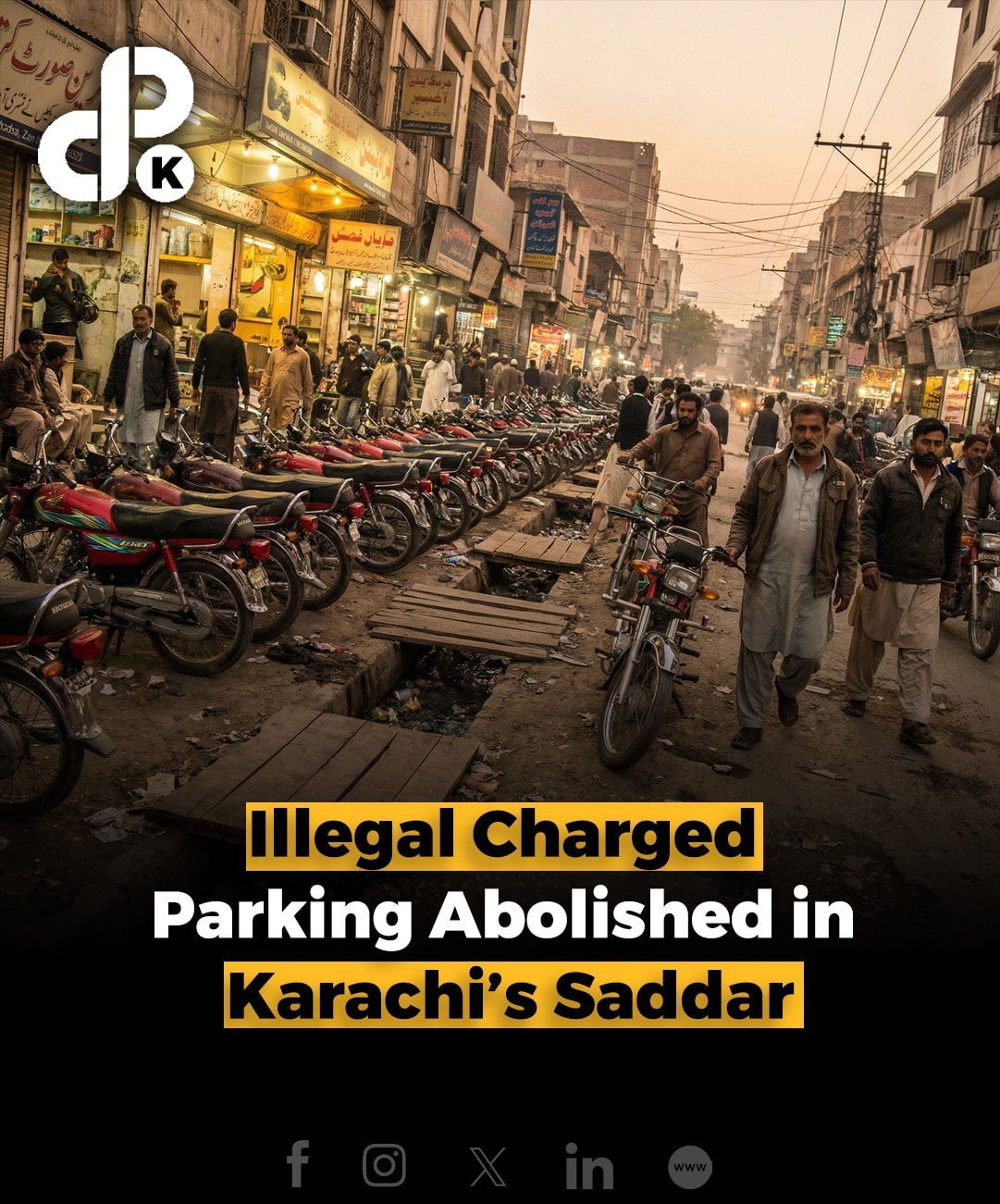 Startup - Karachi residents received relief as illegal charged parking ...