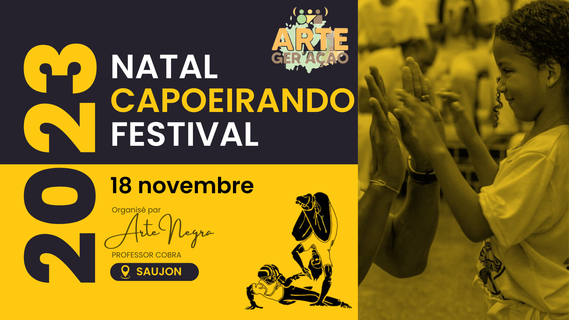 Capoeira arte negra saujon/iø | Saujon