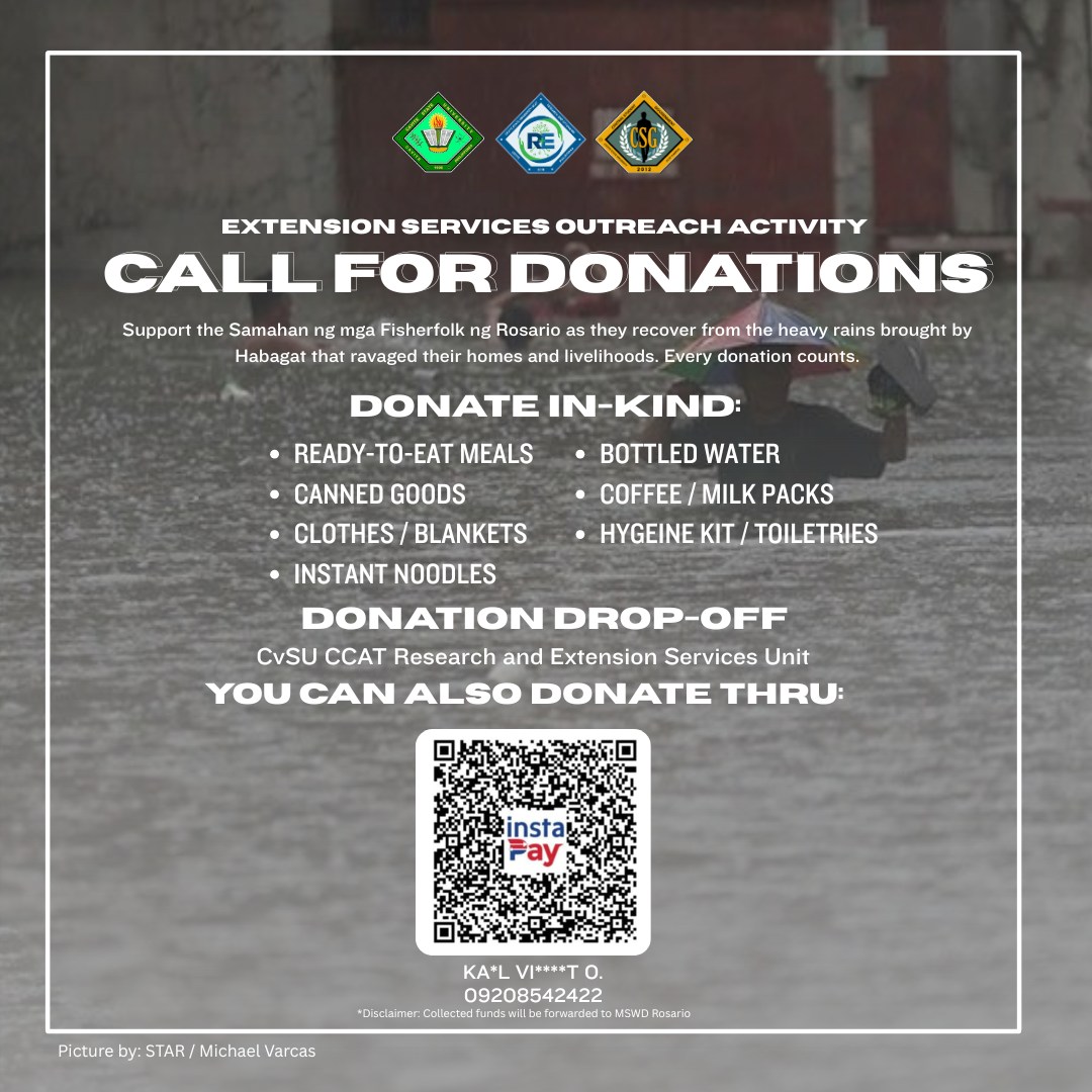 In support... - Cavite State University - CCAT Campus Library | Facebook
