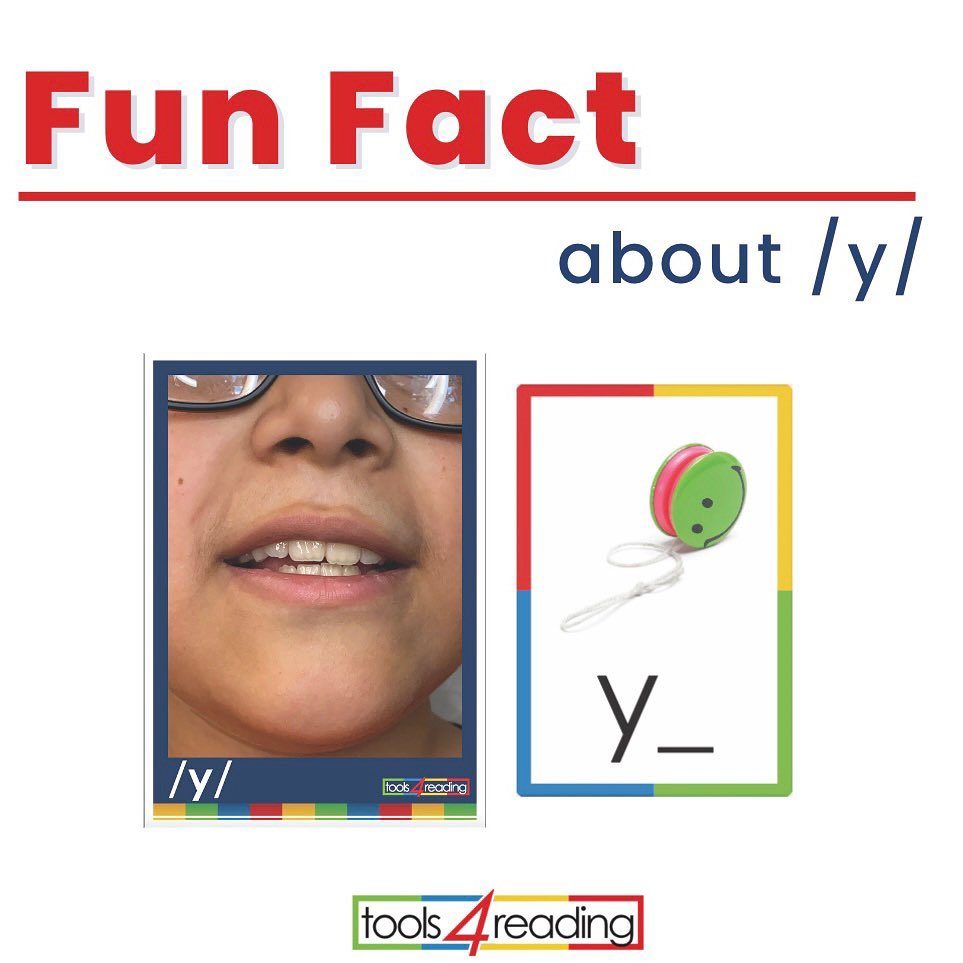 Tools 4 Reading - ️ Fun Fact! ️ The letter y is a...