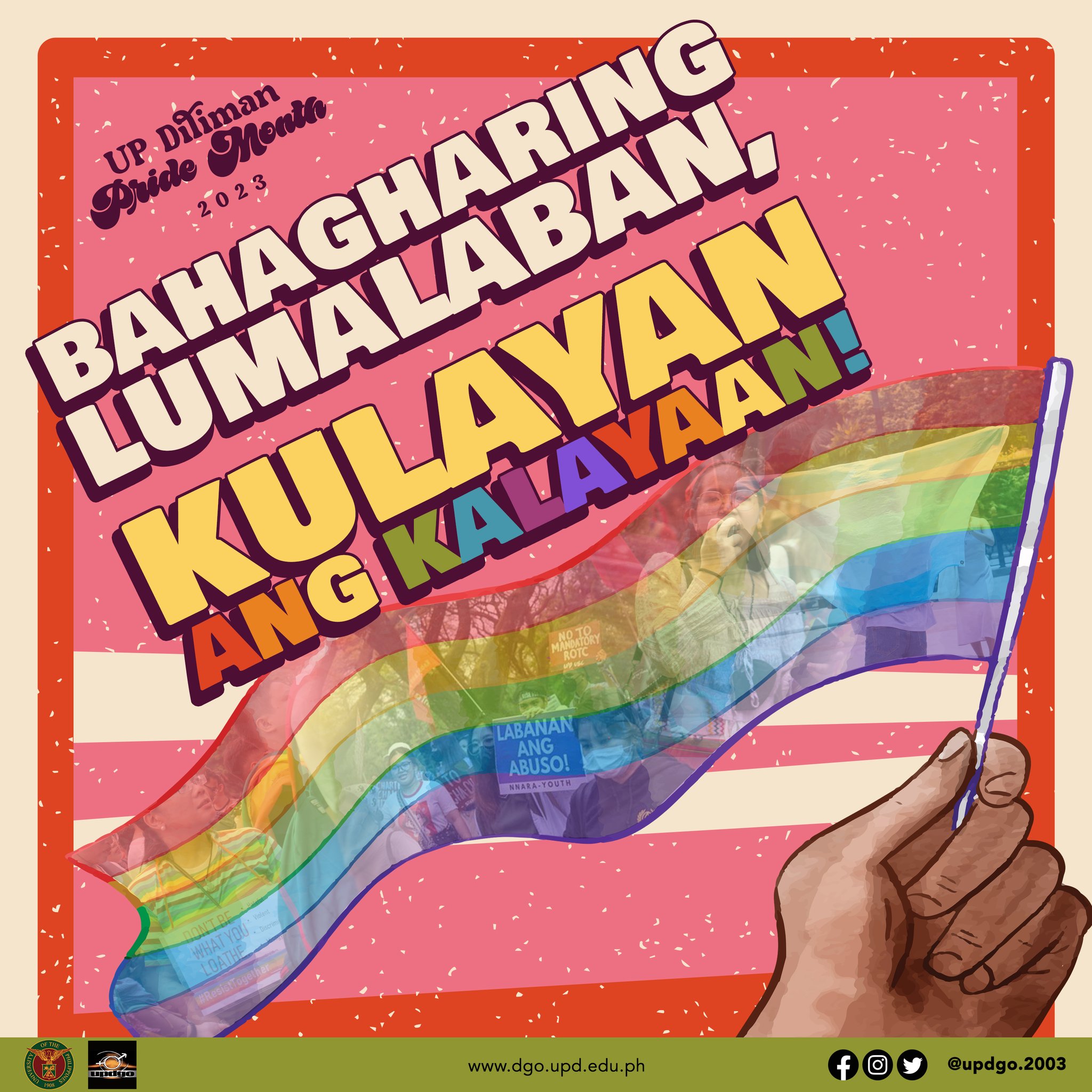 🏳️‍🌈 Bahagharing lumalaban,... - UP Diliman Gender Office | Facebook