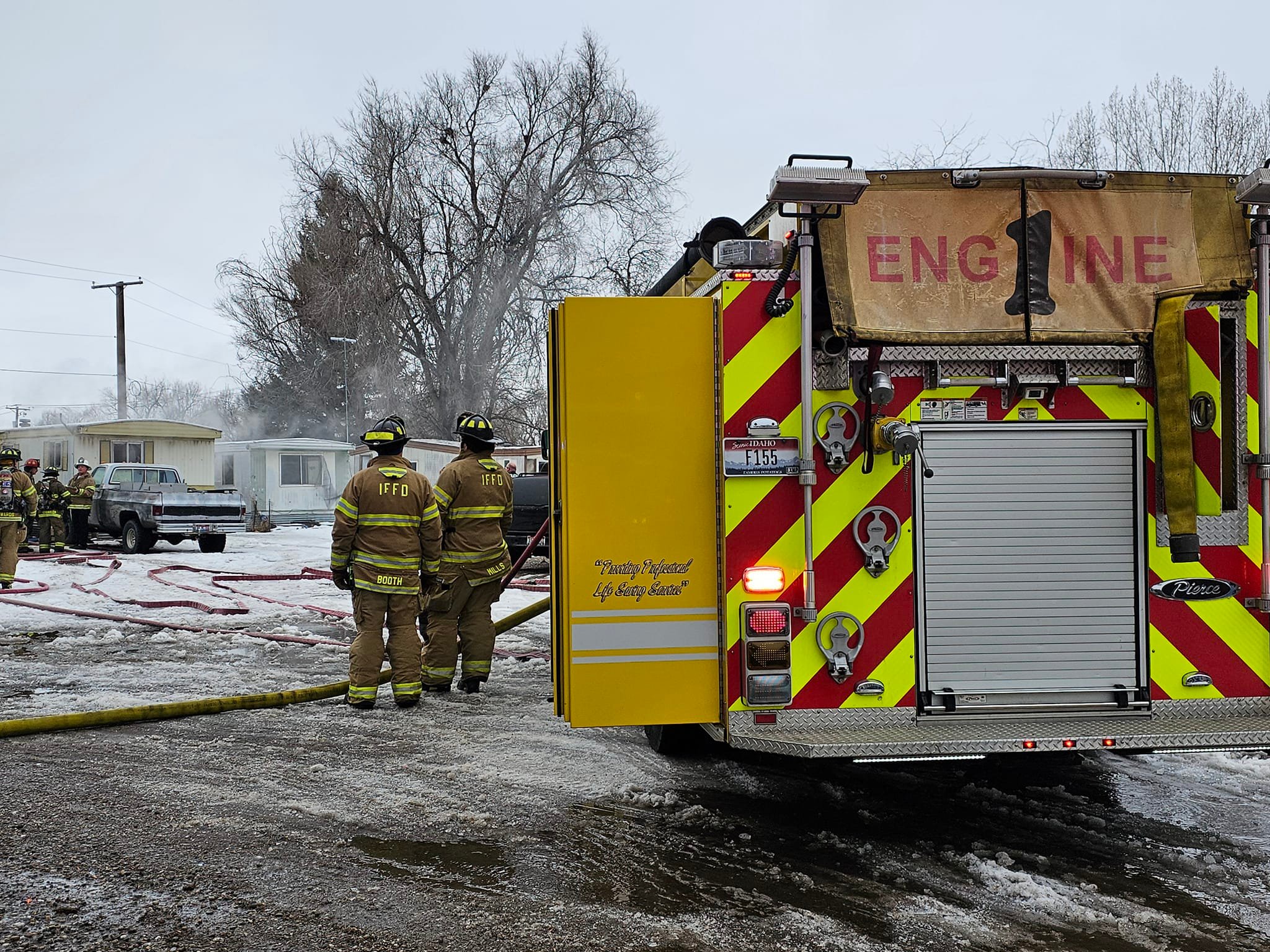 At 9:30 a.m. today, January... - Idaho Falls Fire Department