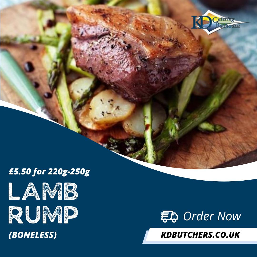 Our Lamb Rump is plump yet lean... - KD Catering Butchers Ltd