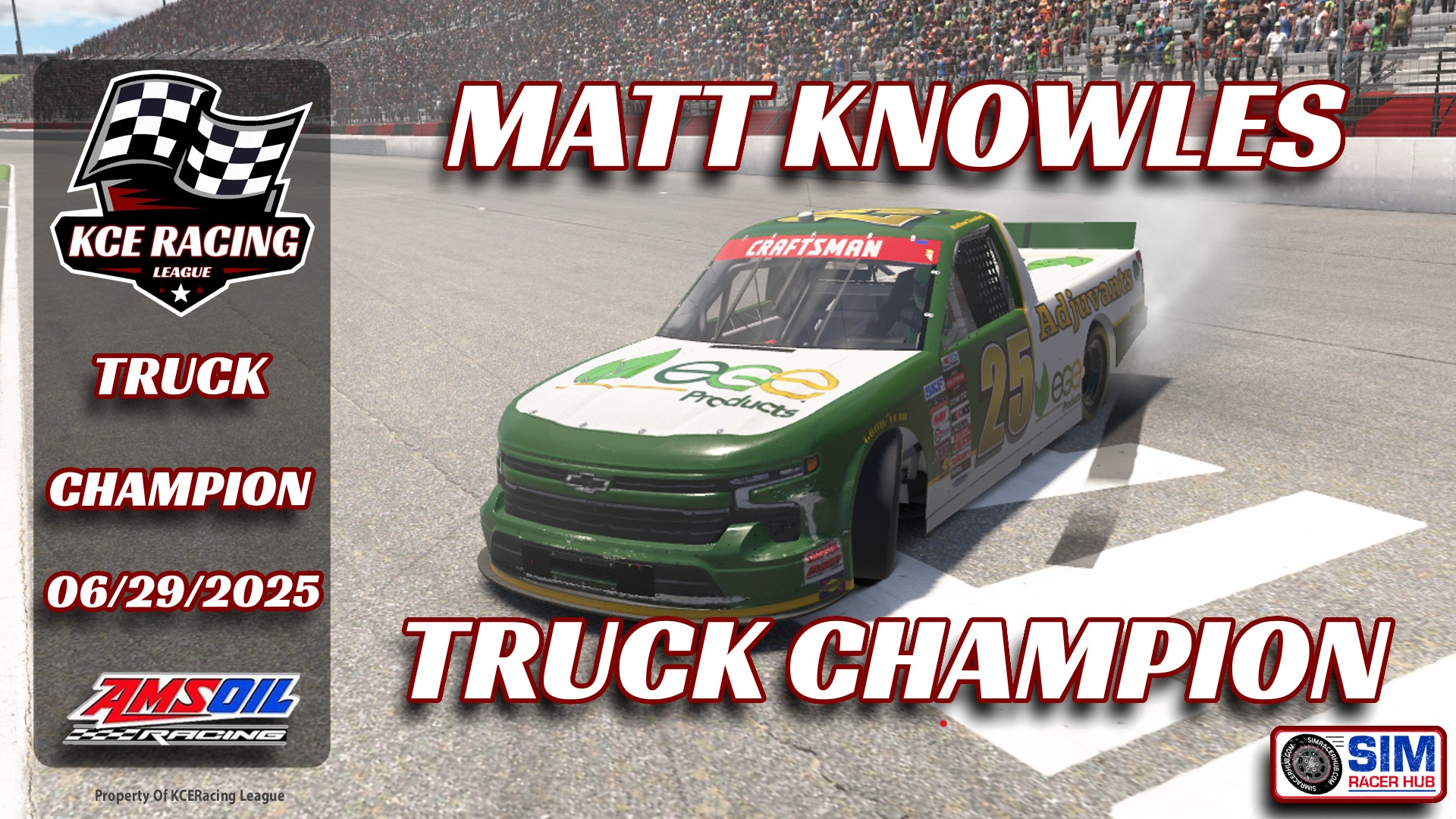 KCE - Congratulations to Matt Knowles winning the KCE Racing TUCK ...