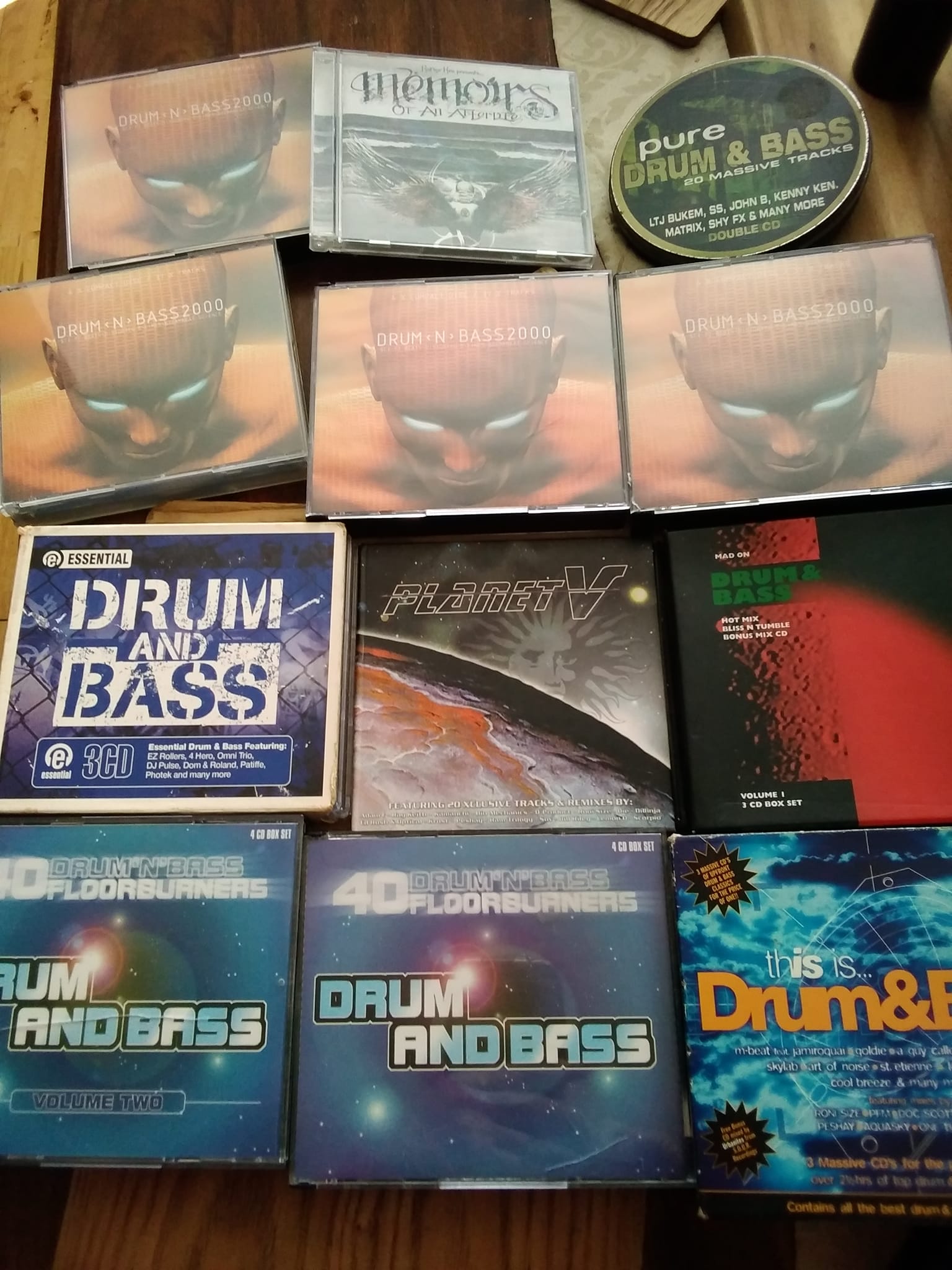 Drum n Bass 2000 compilation on Rumour Records highly recommended