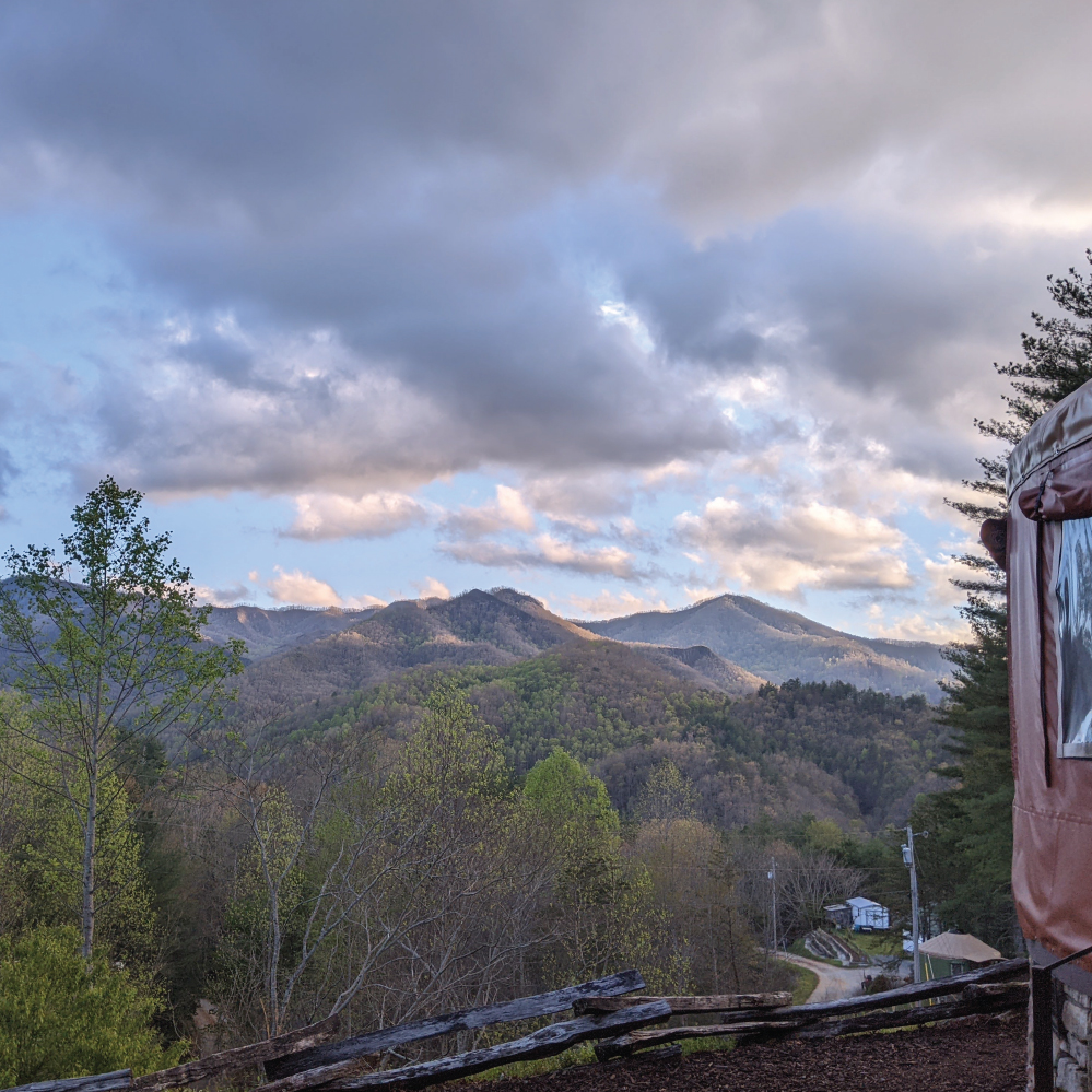 Sky Ridge Yurts - Every yurt is complete with views of the... | Facebook