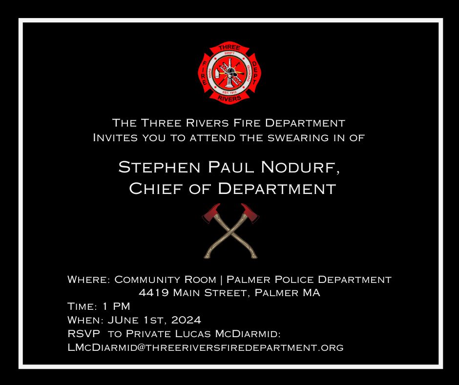 Three Rivers Firefighters Association | Three Rivers MA